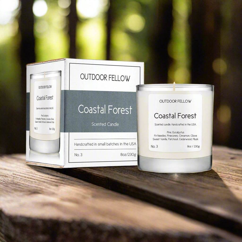Coastal Forest Scented Candle - My American Goods