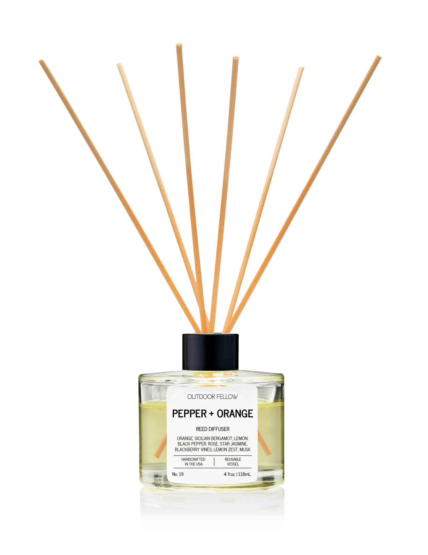 Pepper and Orange Reed Diffuser - My American Goods