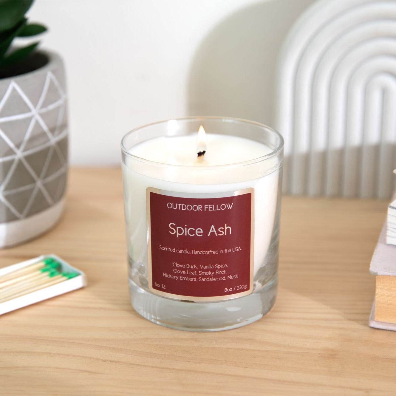 Spice Ash Scented Candle - My American Goods