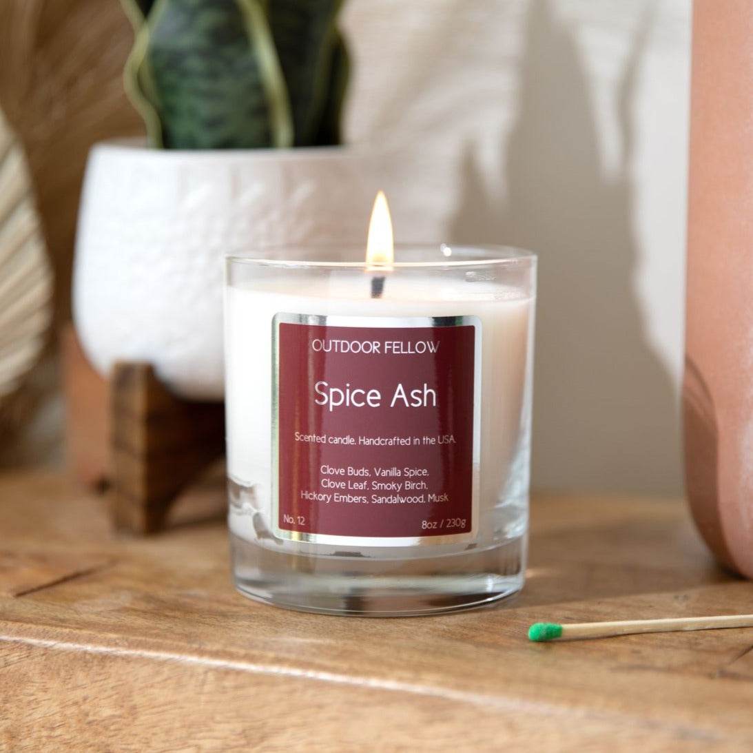 Spice Ash Scented Candle - My American Goods