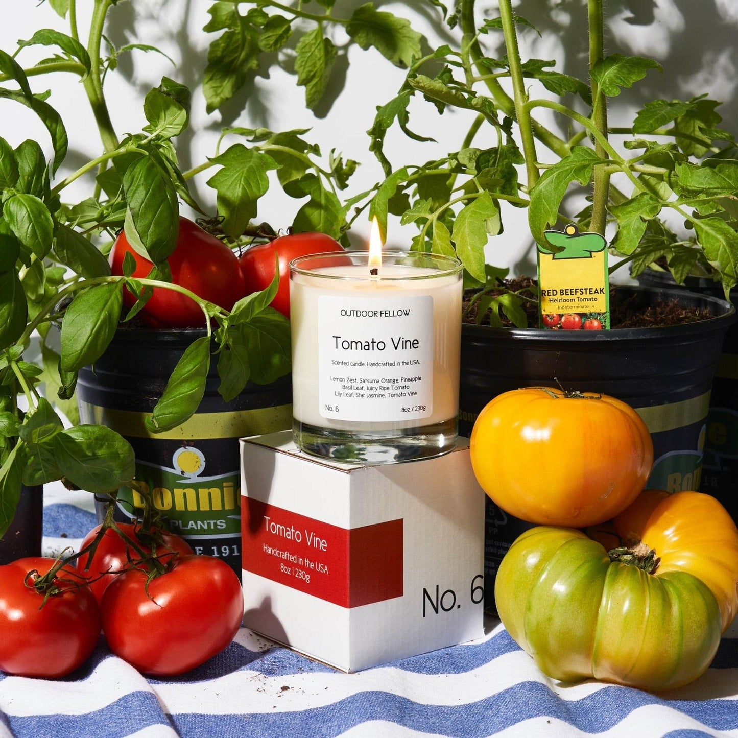 Tomato Vine Scented Candle - My American Goods
