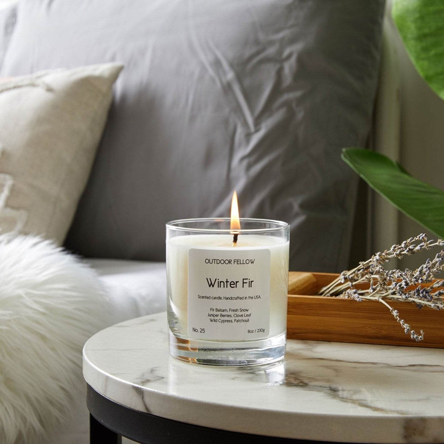 Winter Fir Scented Candle - My American Goods