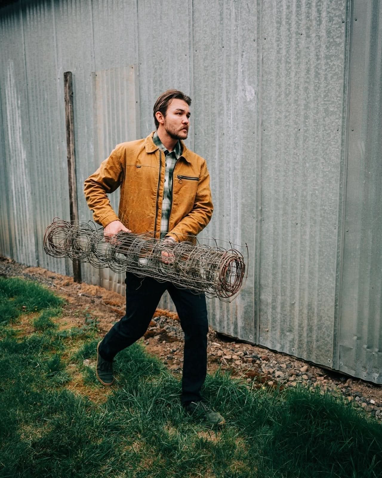 Overdrive Waxed Canvas Trucker Jacket - My American Goods