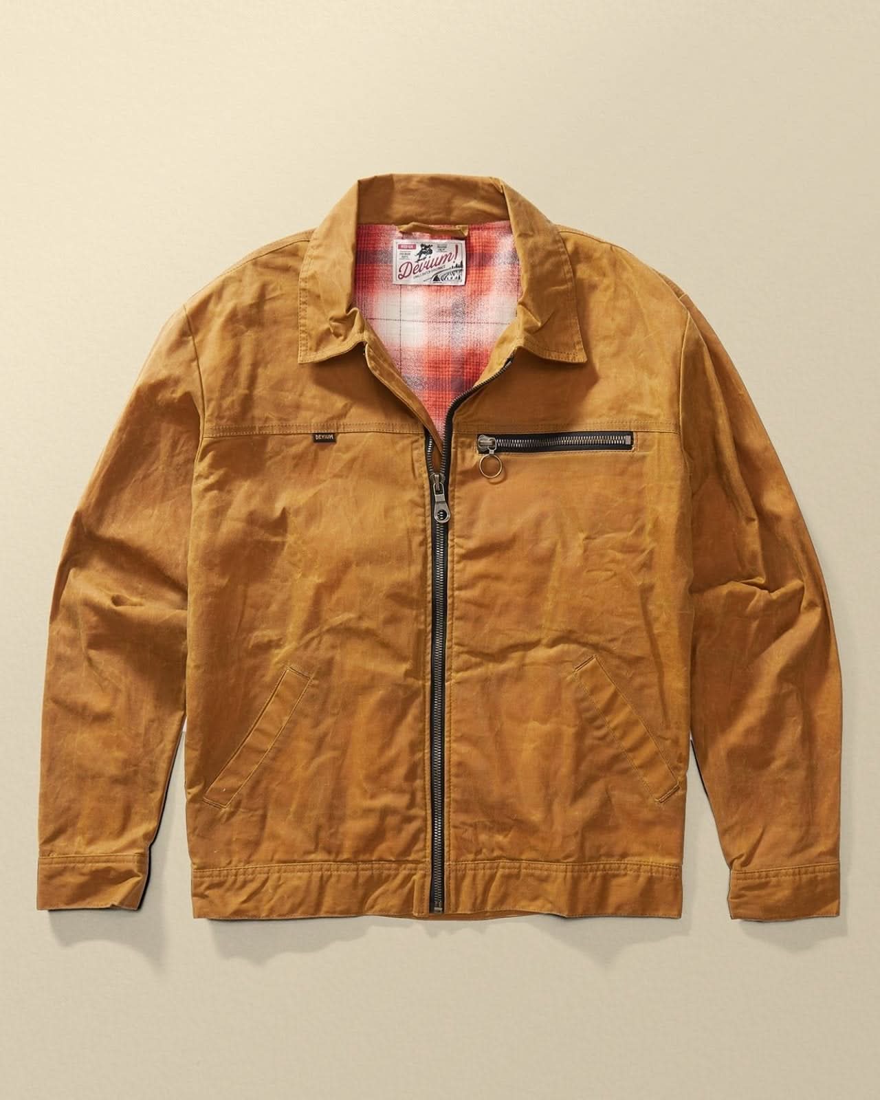 Overdrive Waxed Canvas Trucker Jacket - My American Goods