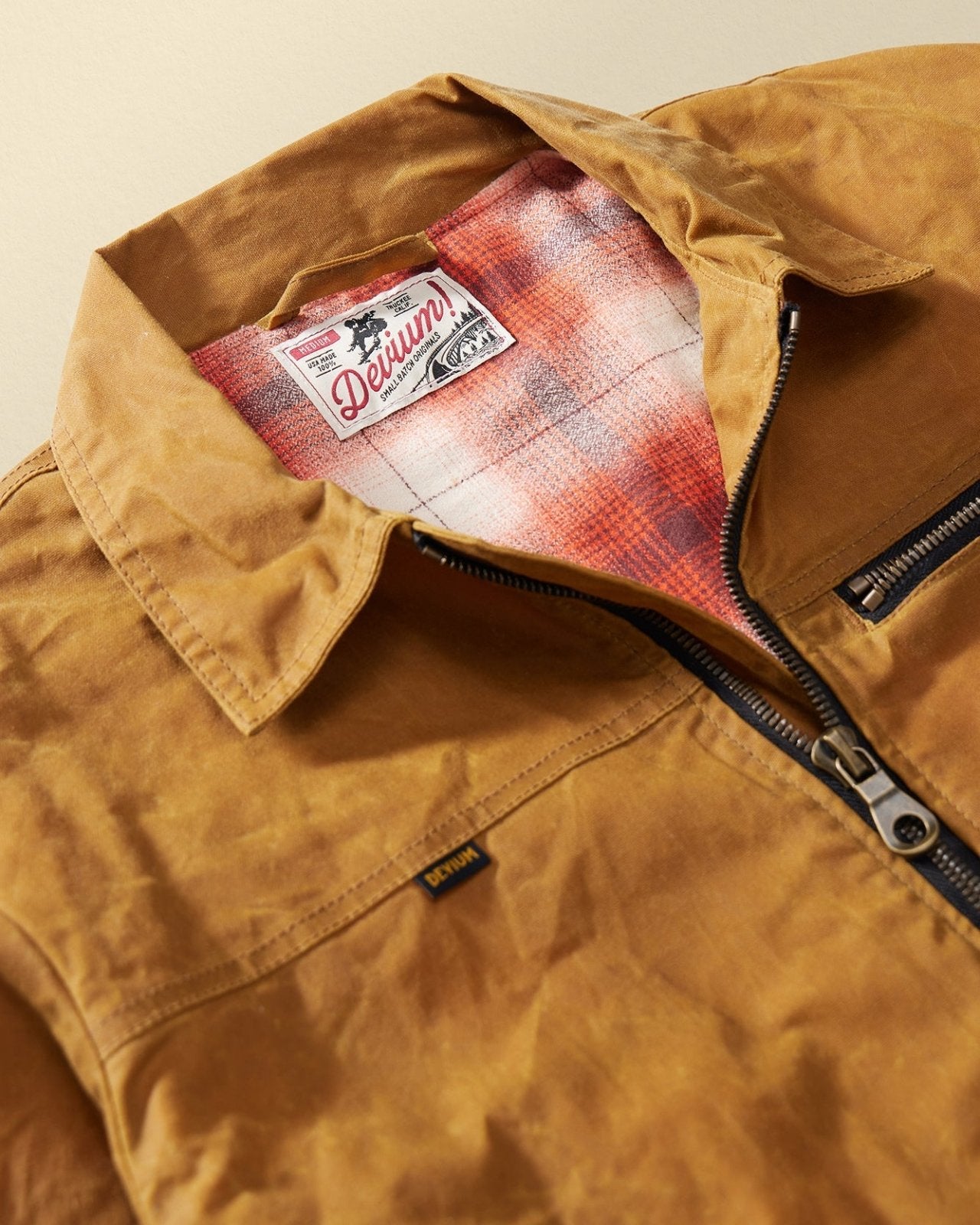 Overdrive Waxed Canvas Trucker Jacket - My American Goods