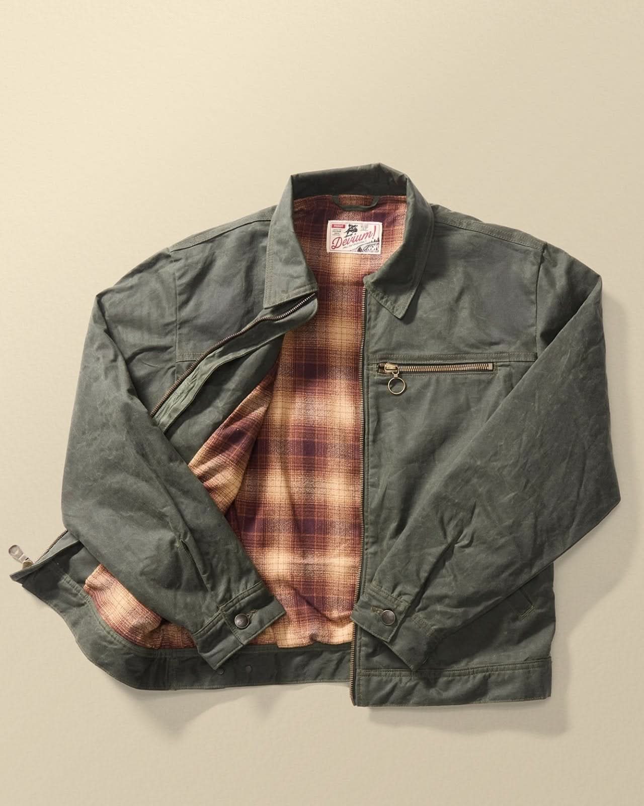 Overdrive Waxed Canvas Trucker Jacket - My American Goods