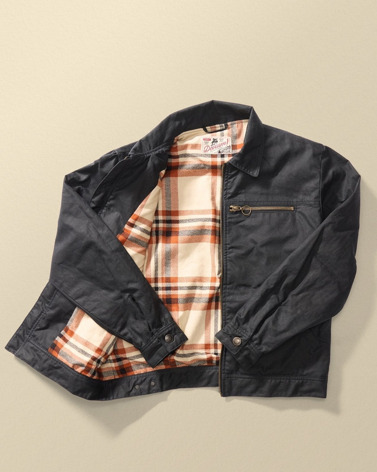 Overdrive Waxed Canvas Trucker Jacket - My American Goods
