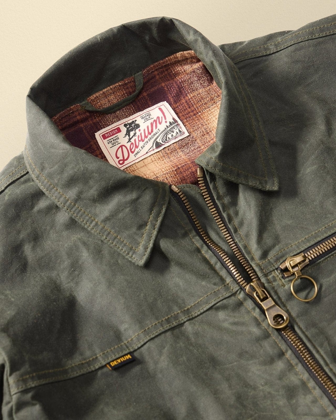 Overdrive Waxed Canvas Trucker Jacket