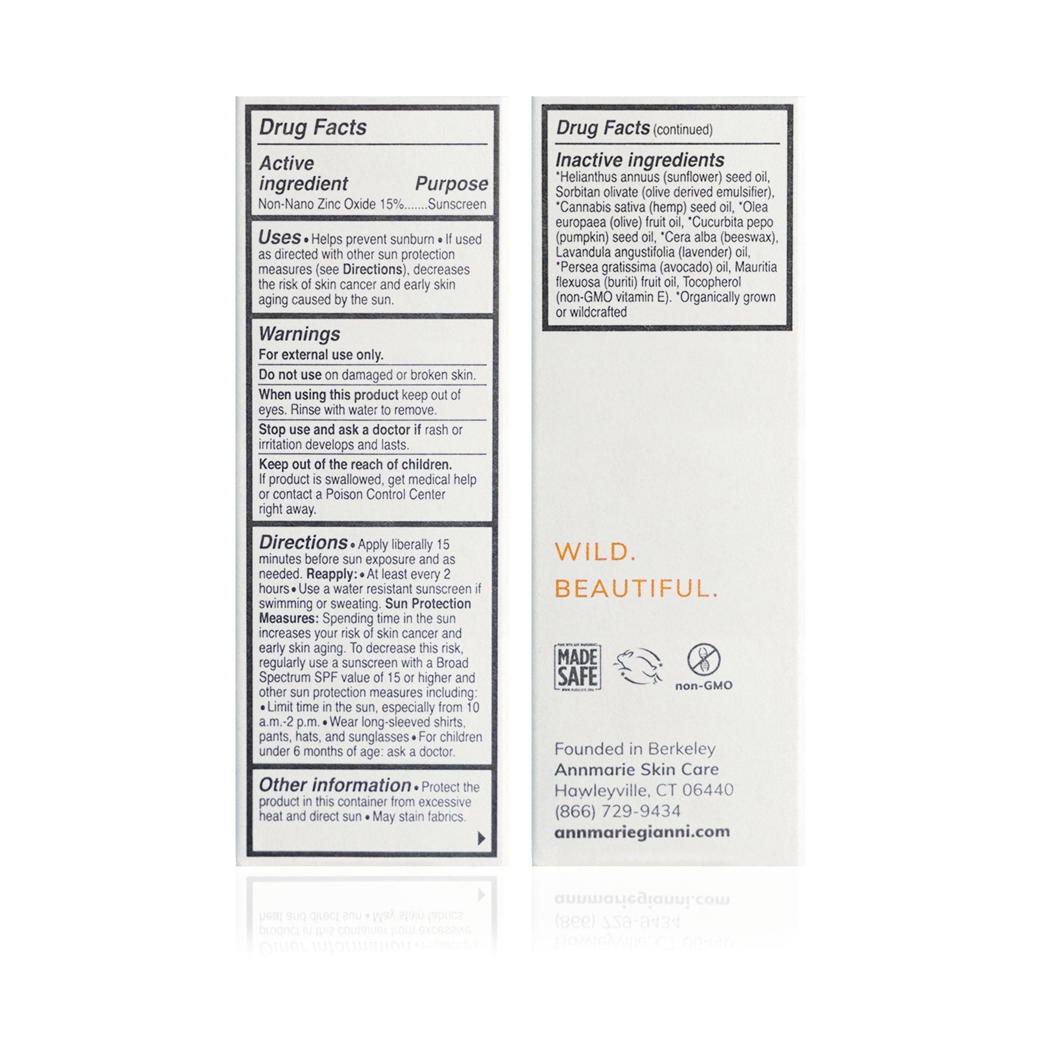 Annmarie Skin Care HIDDEN Sun Love - Everyday Sheer Sunscreen (50ml)