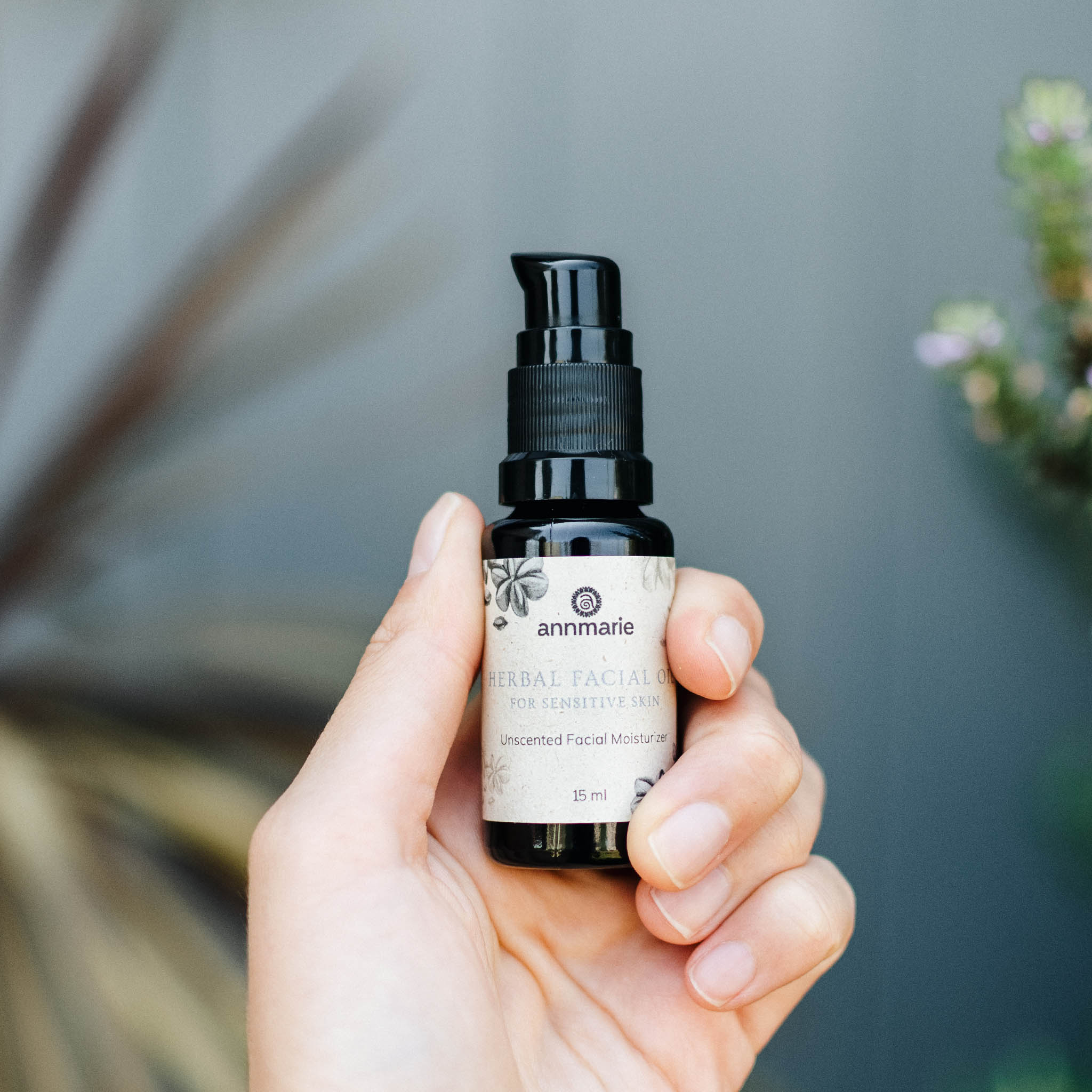 Annmarie Skin Care HIDDEN Herbal Facial Oil for Sensitive Skin (15ml)
