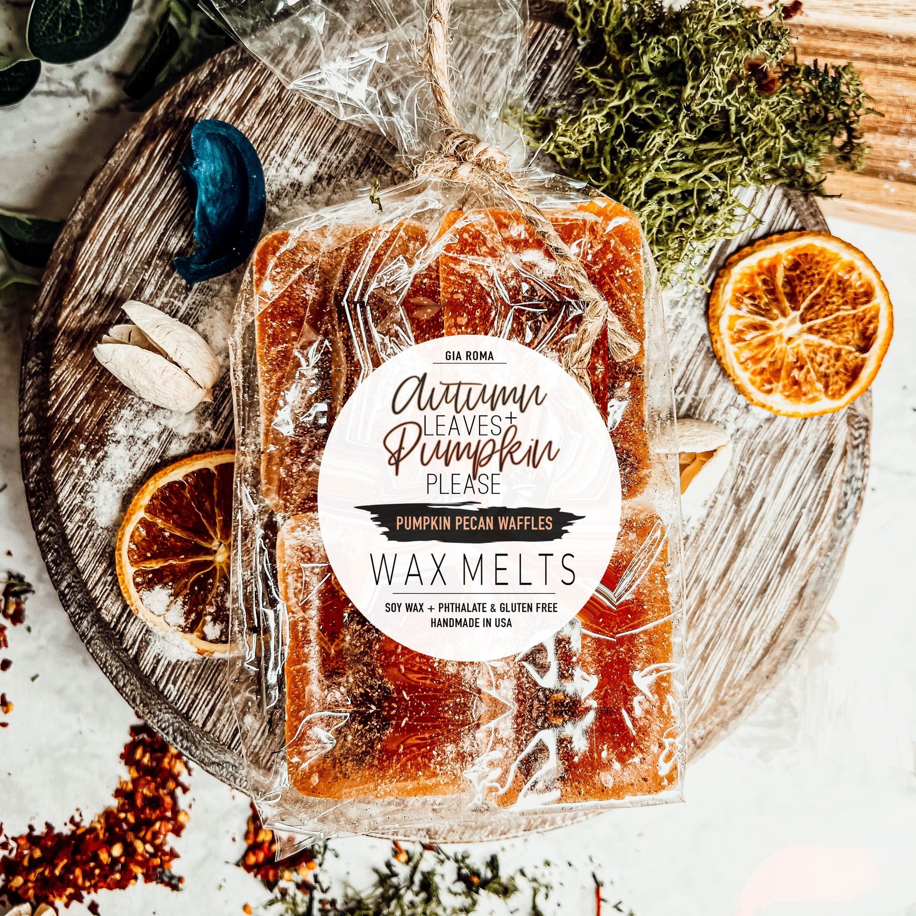 Gia Roma Fall Pumpkin Pecan Waffles