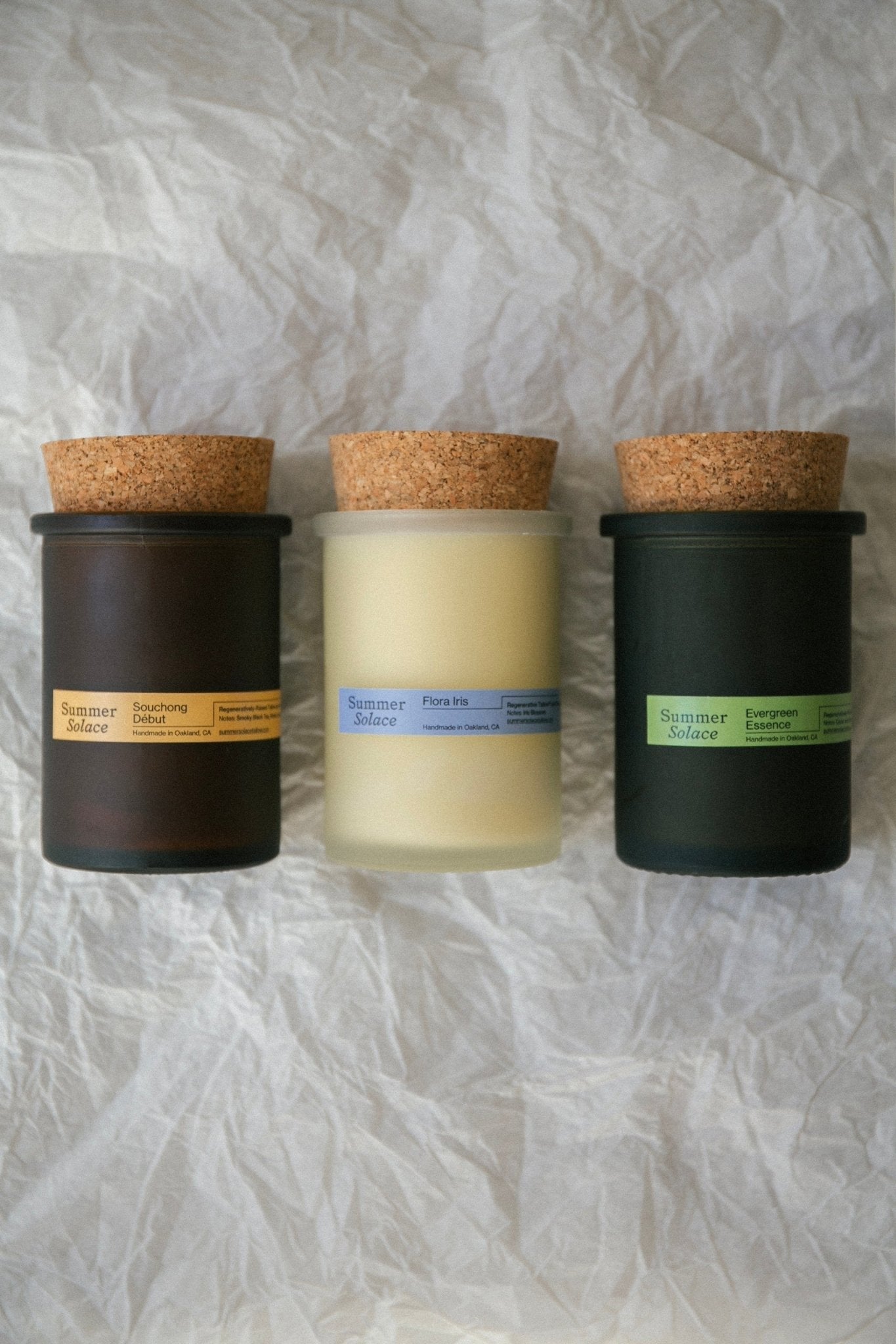 Tallow Candle Set – Core Collection | Full Size Trio - My American Goods