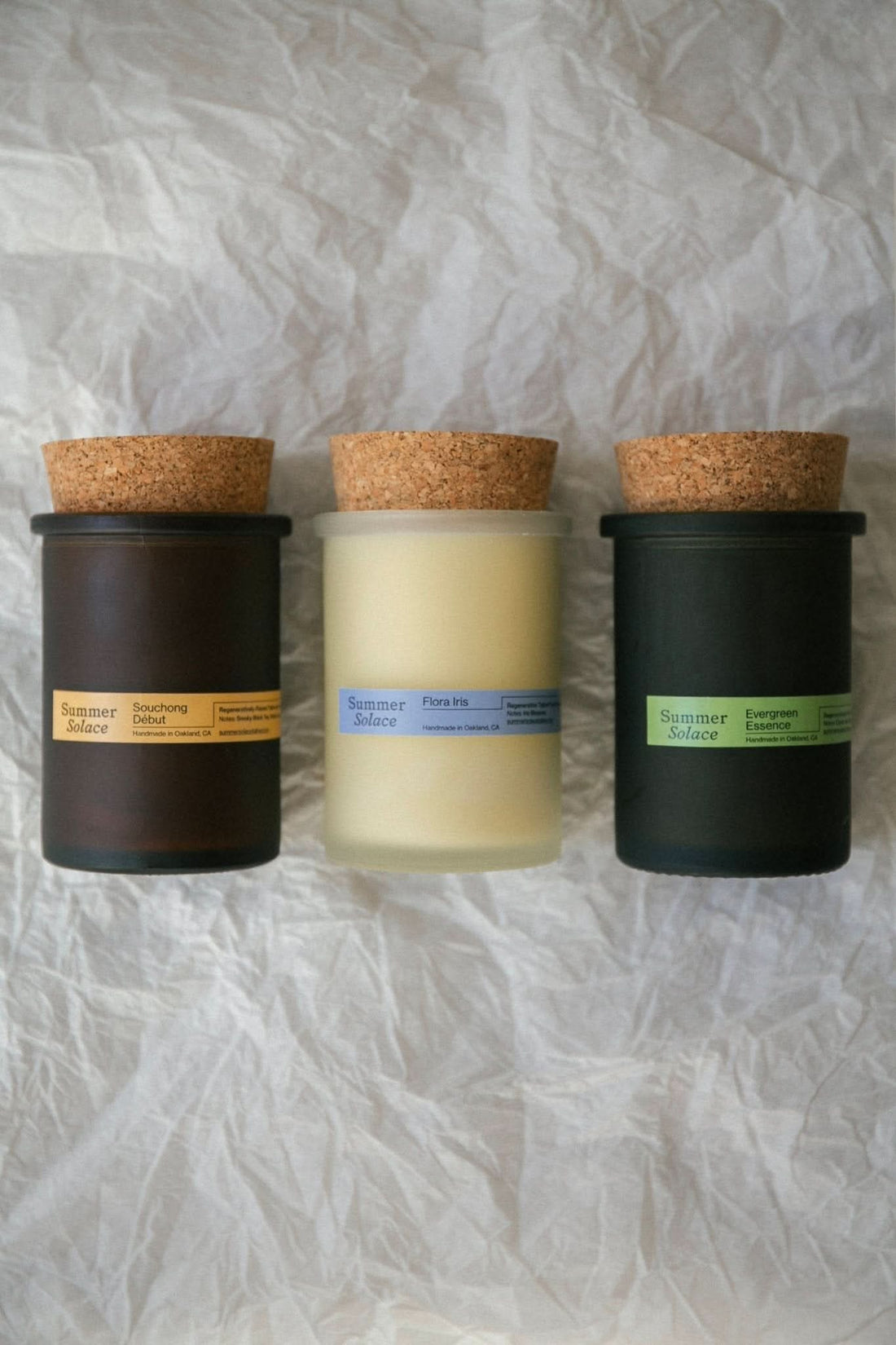 Tallow Candle Set – Core Collection | Full Size Trio - My American Goods