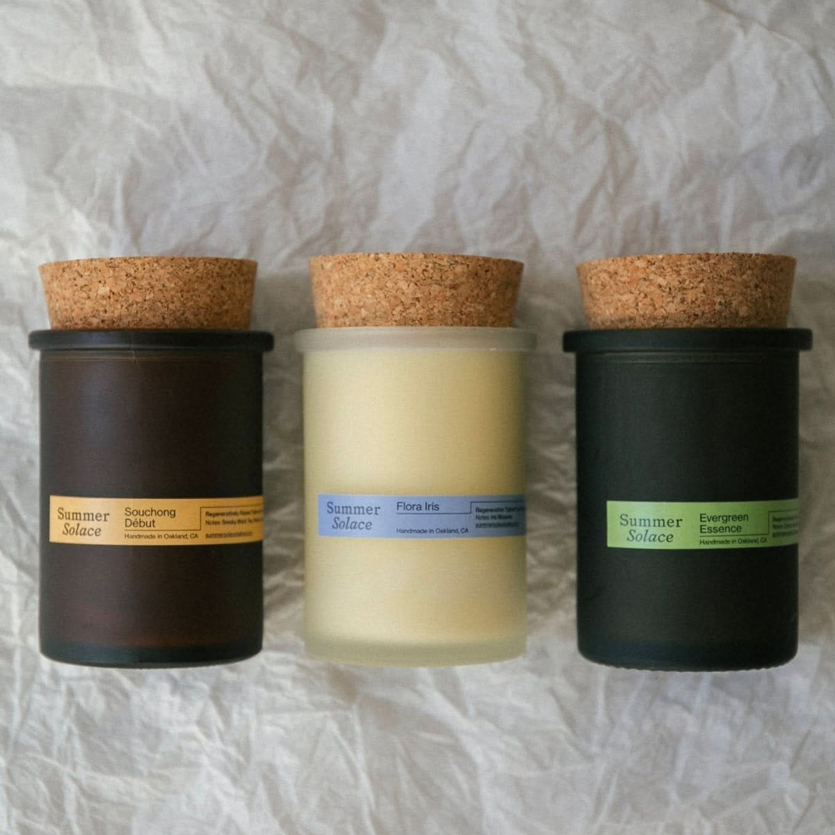 Summer Solace Tallow Gift Sets Tallow Candle Set – Core Collection | Full Size Trio
