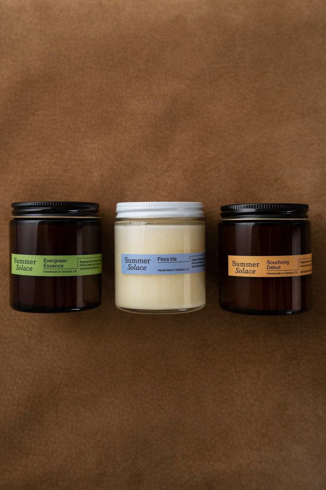 Tallow Candle Trio – Travel Set | Core Collection - My American Goods
