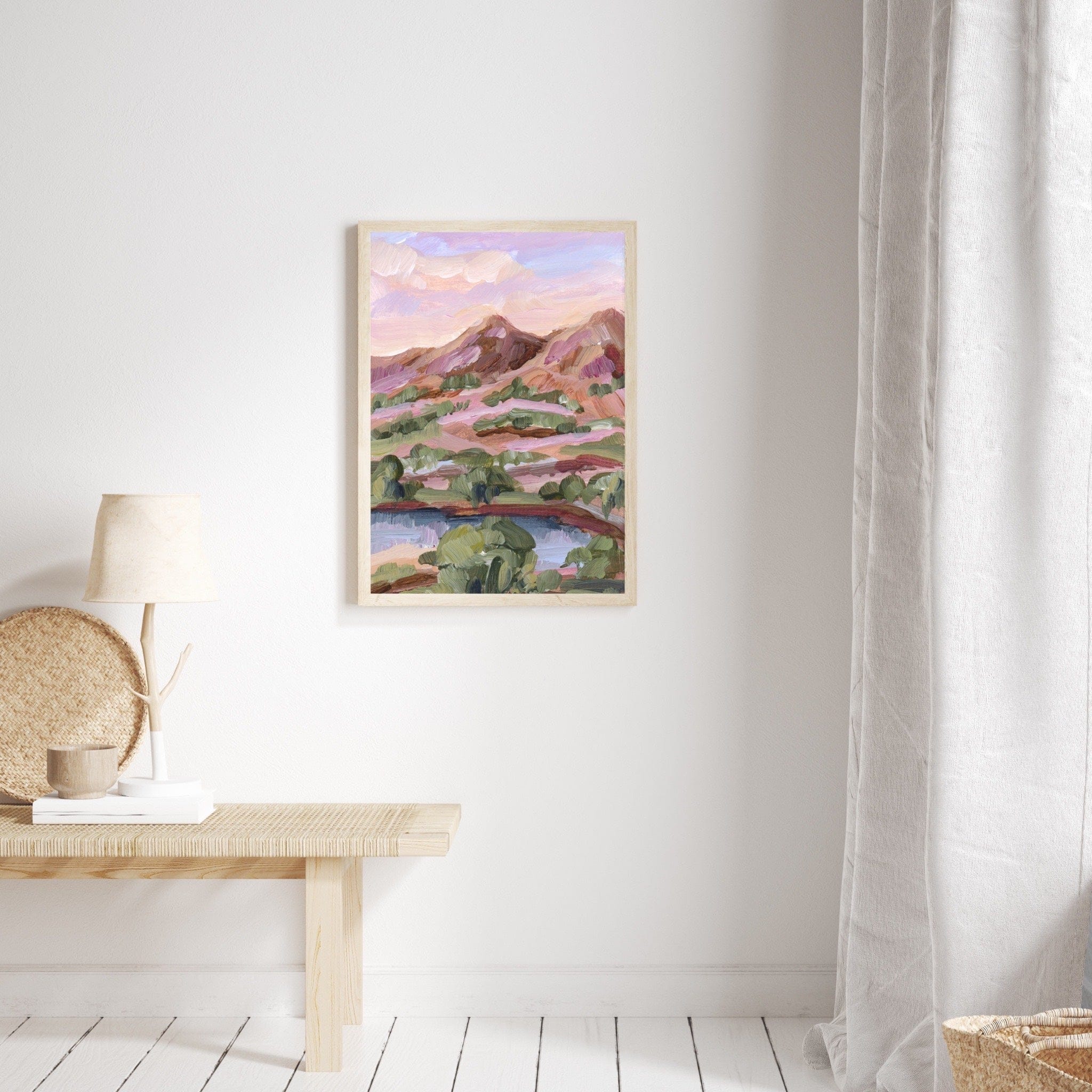 Katie Garrison Art Print "Phoenix Sunset" Art Print