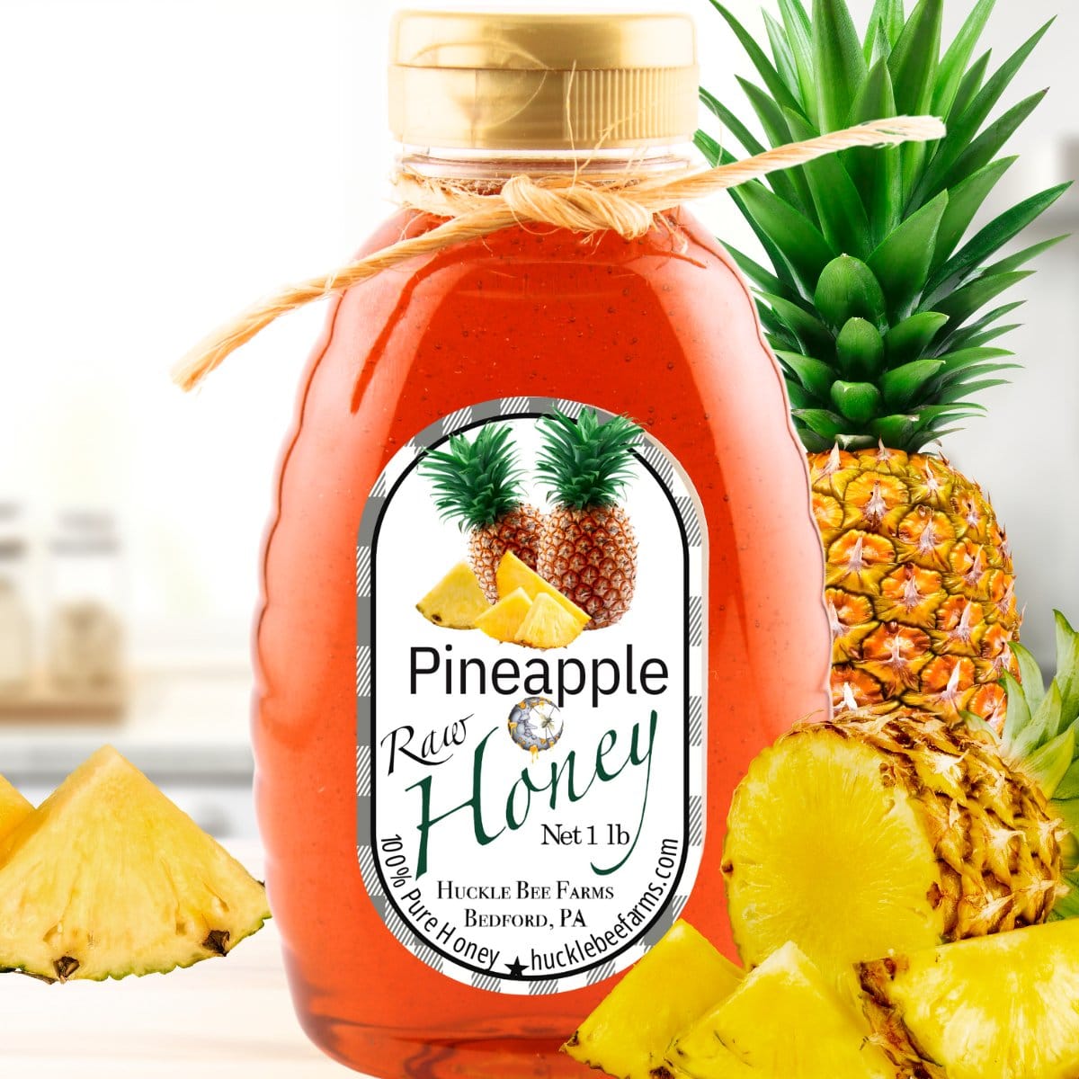 Pineapple Honey Bliss: 100% Pure Tropical Infusion