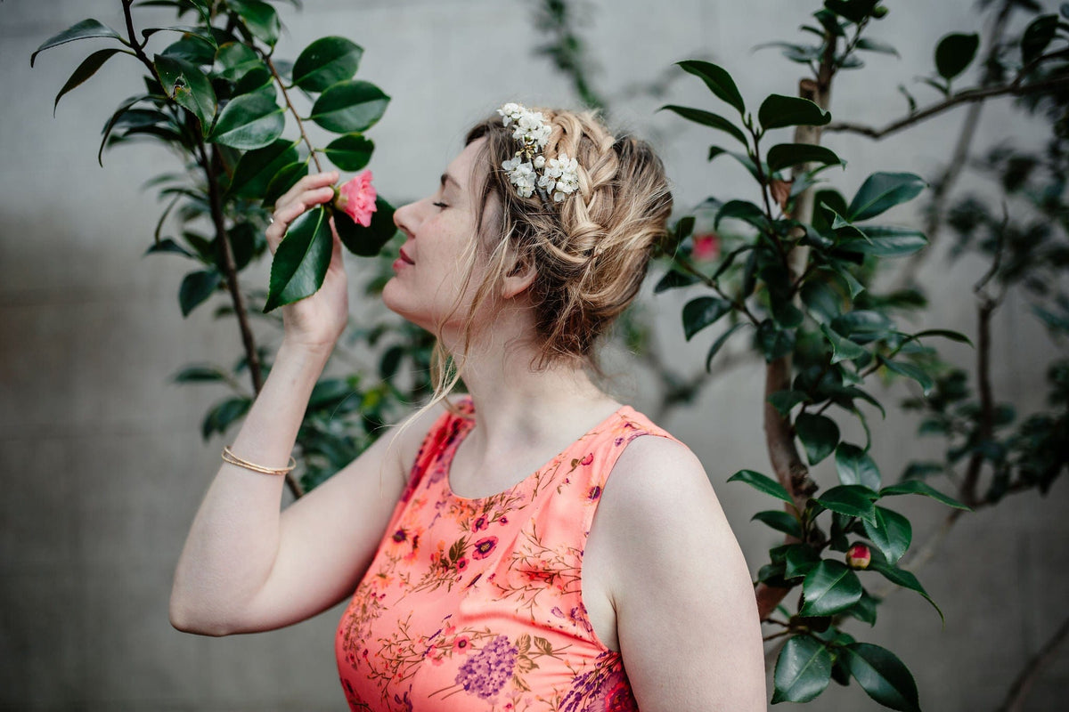 Field Day Dress Tia Dress in Coral Floral
