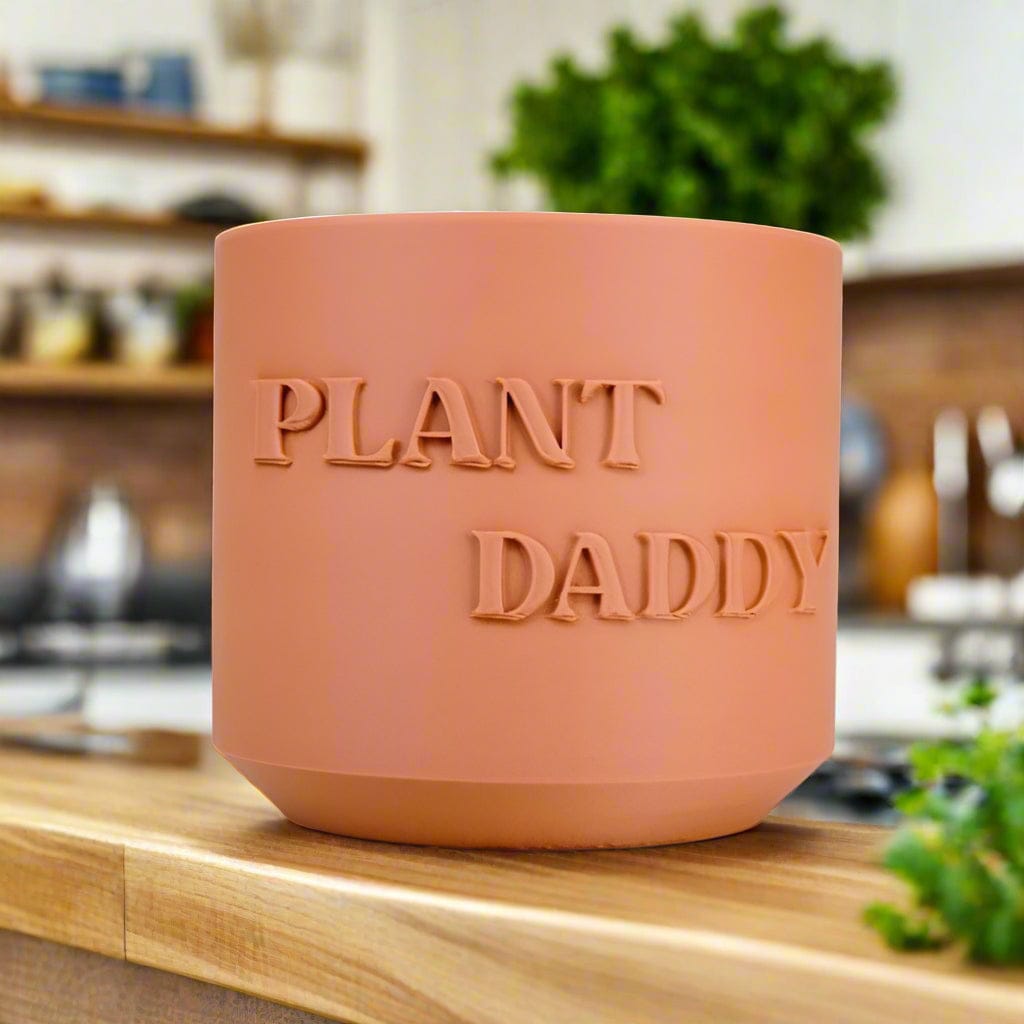 Rosebud HomeGoods Pots & Planters 4 Inch / Black / With Drip Tray Plant Daddy Planter