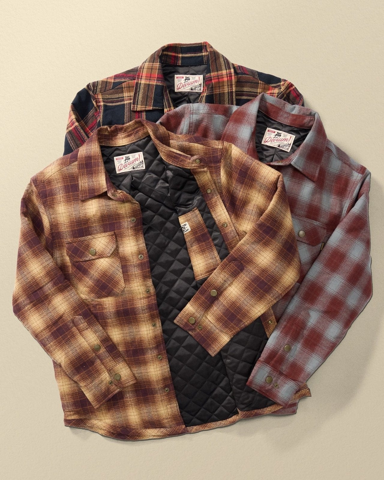Devium Jacket Stampede Quilt Lined Flannel Jacket