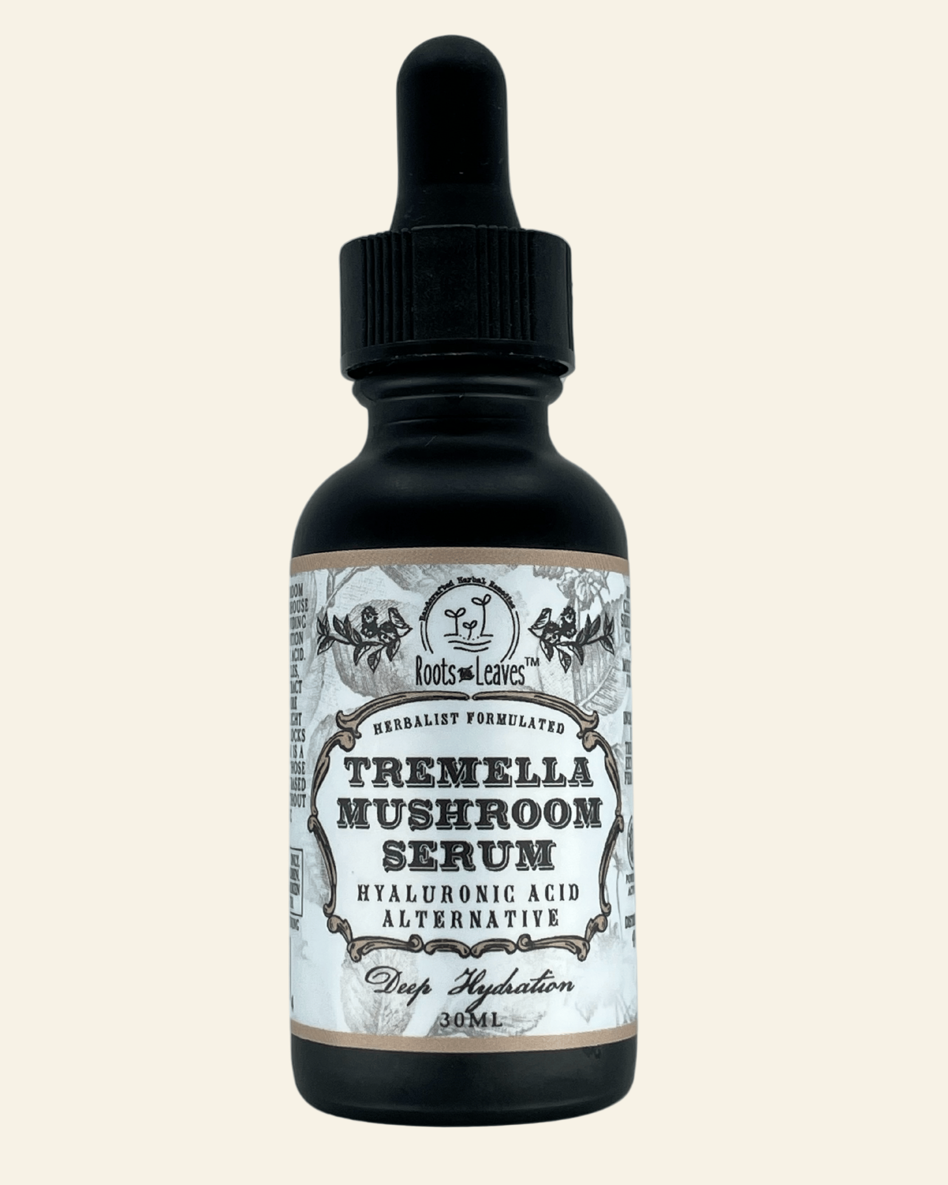 Roots and Leaves, LLC Tremella Mushroom Serum - All Natural Hyaluronic Acid Alternative