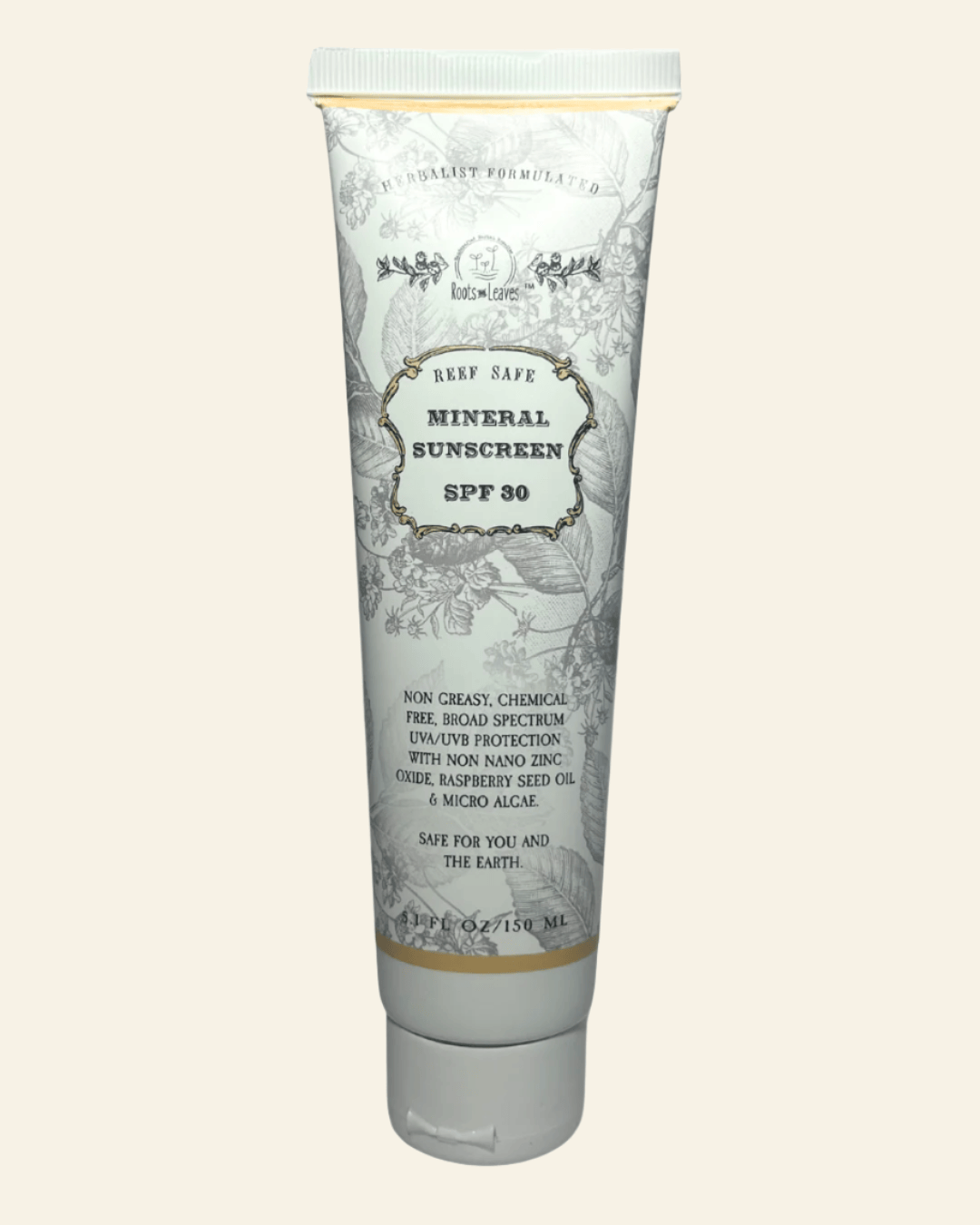 Reef Safe Vegan Mineral Face and Body Sunscreen with Tremella Mushroom - My American Goods