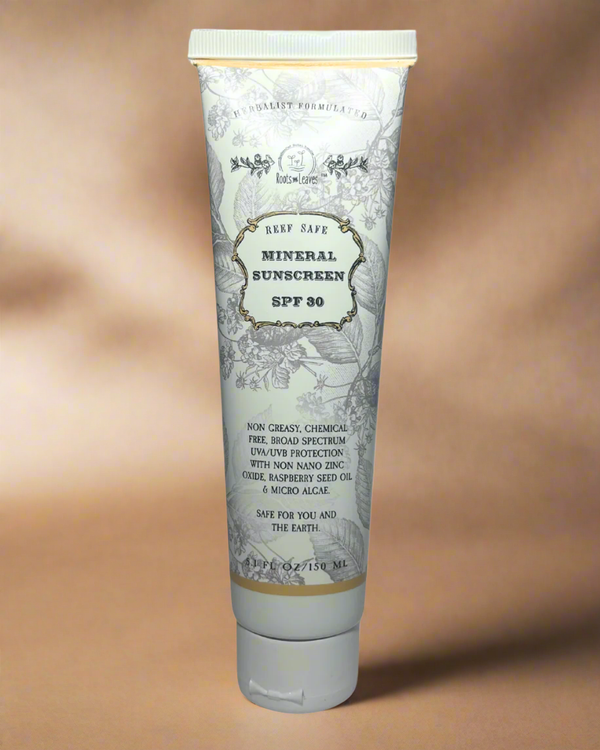 Reef Safe Vegan Mineral Face and Body Sunscreen with Tremella Mushroom - My American Goods