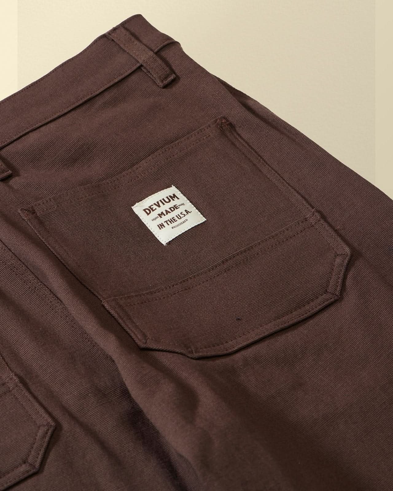 Devium Bottoms Proper Lite Canvas Pant