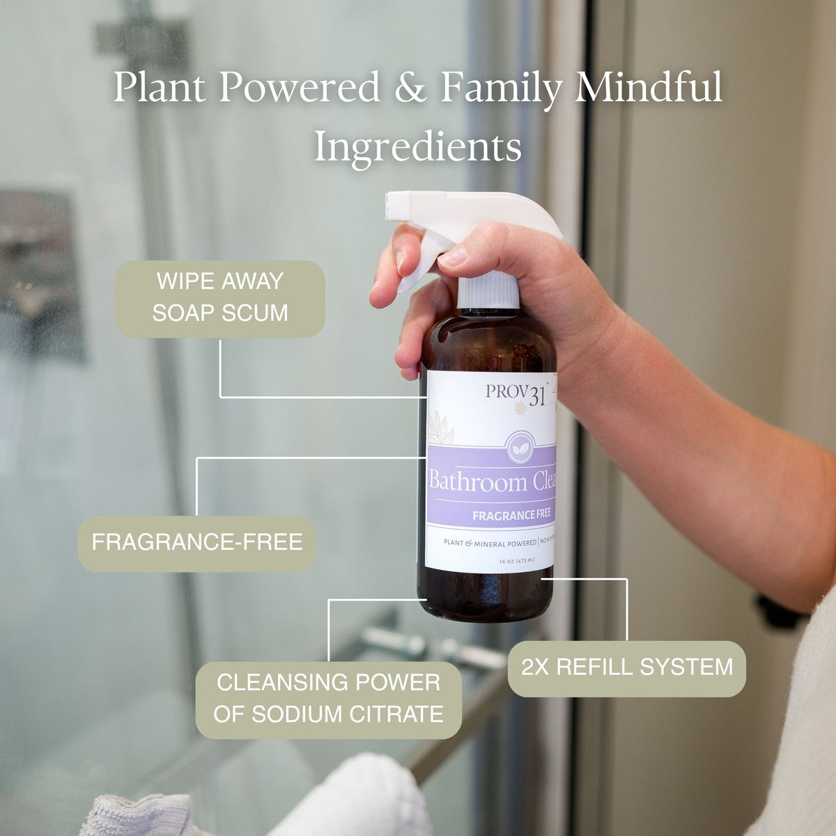 Bathroom Spray Cleaner