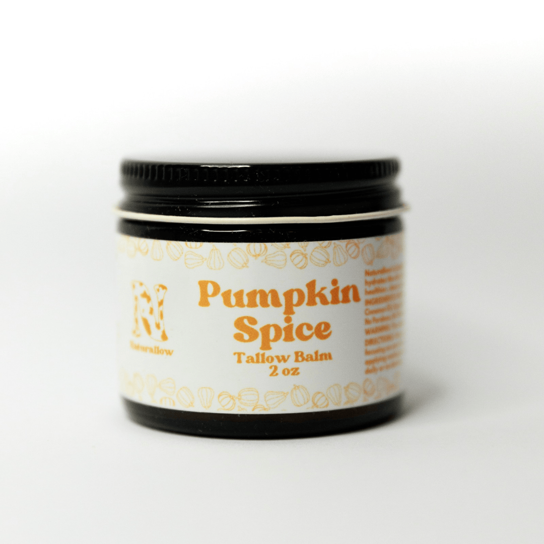Naturallow Moisturizer Pumpkin Spice Tallow Balm Holiday Collection Tallow Body Balms