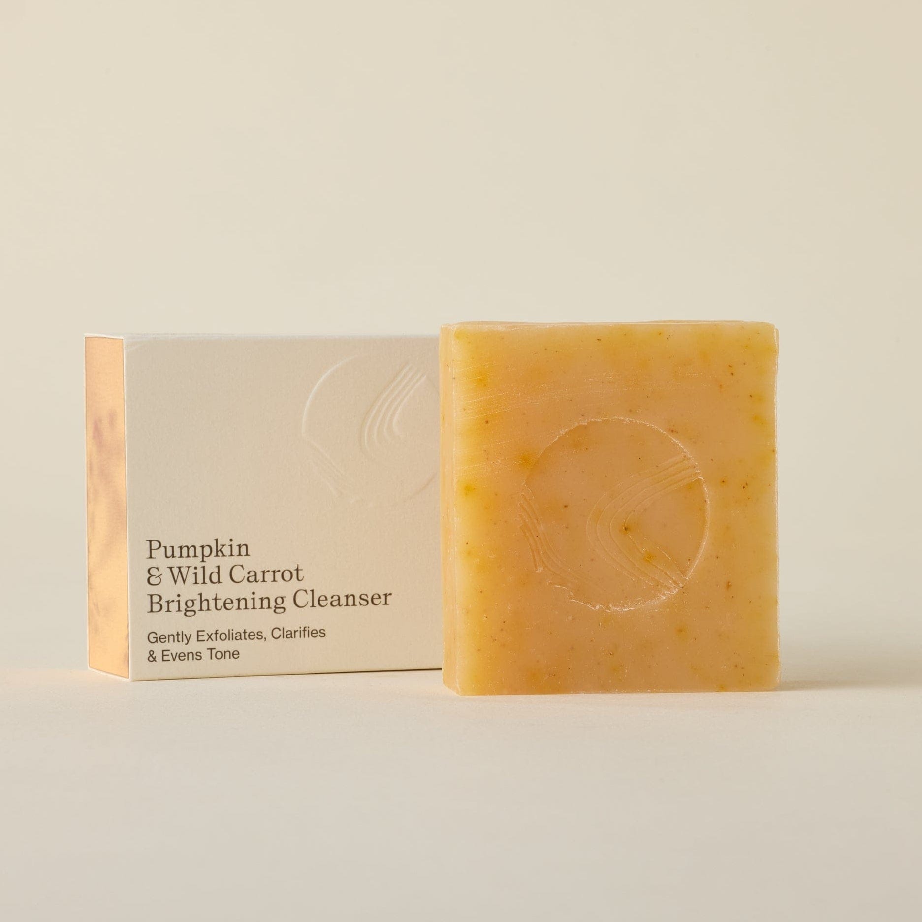 Apoterra Soap Full Size Pumpkin & Wild Carrot Brightening Cleanser
