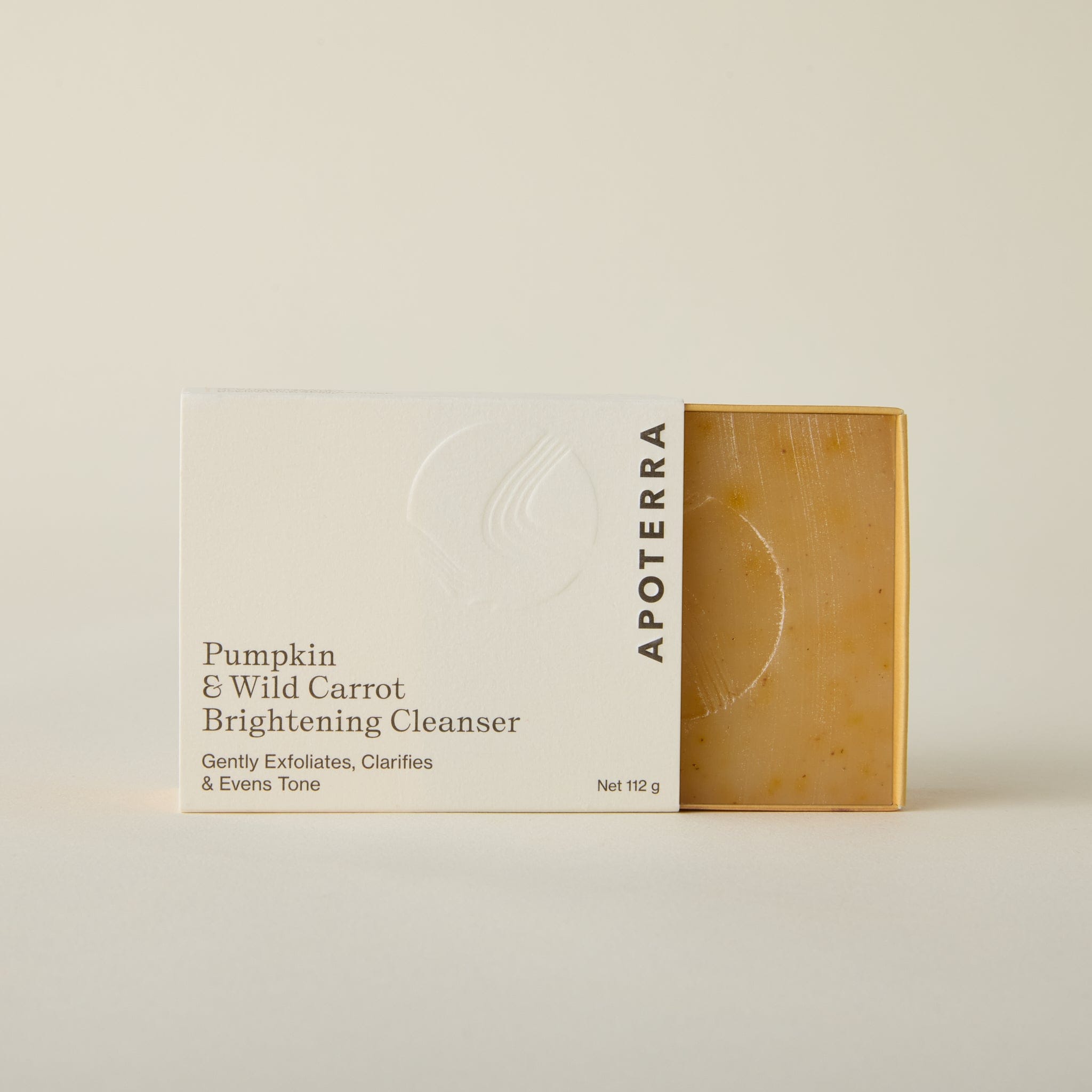 Apoterra Soap Pumpkin & Wild Carrot Brightening Cleanser