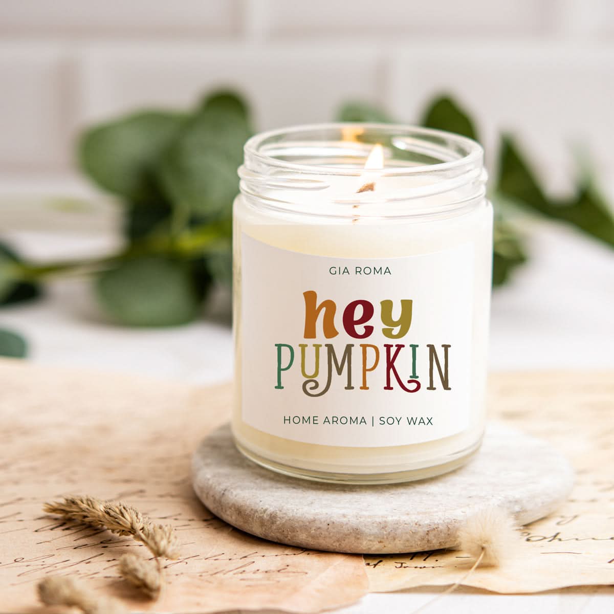 Baked Pumpkin Candle - My American Goods