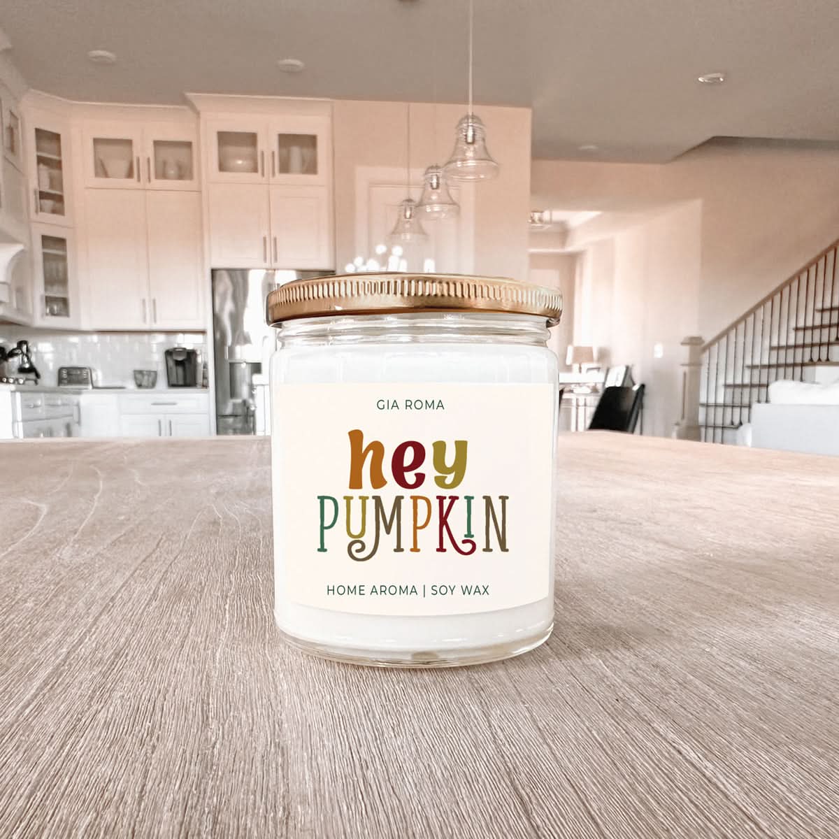Gia Roma Candle Baked Pumpkin Candle
