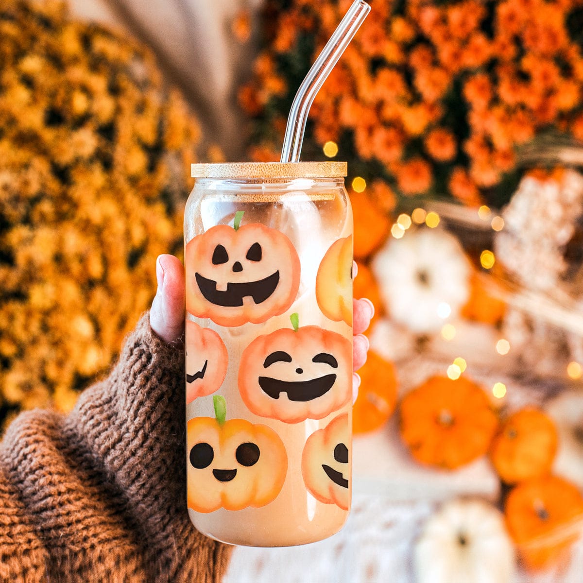 Gia Roma Travel Mug, Coffee Cup, Drinkware Pumpkins 20oz