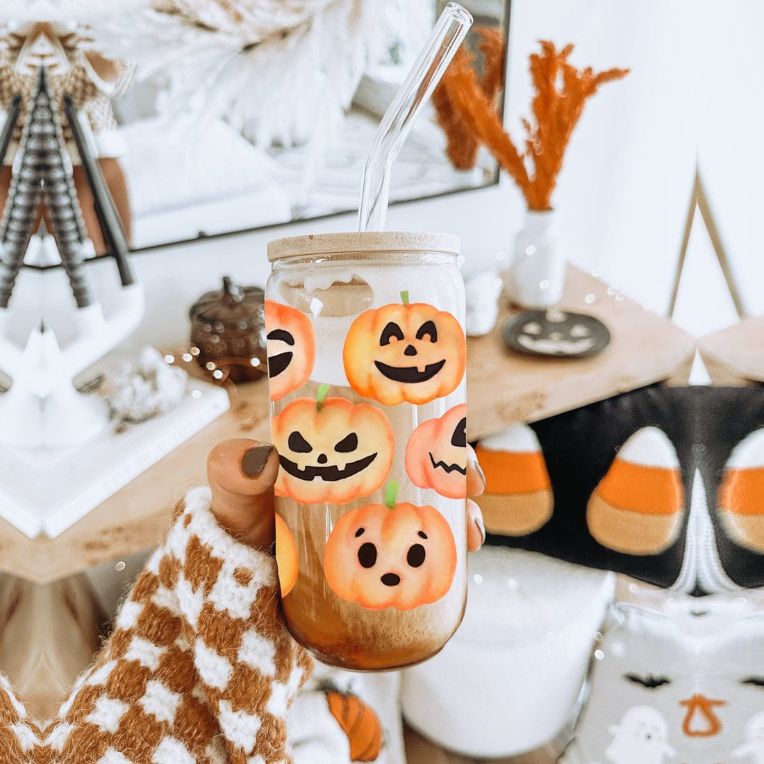 Gia Roma Travel Mug, Coffee Cup, Drinkware Pumpkins 20oz
