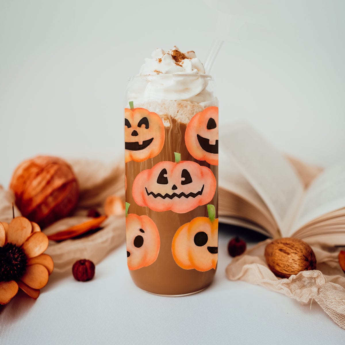 Gia Roma Travel Mug, Coffee Cup, Drinkware Pumpkins 20oz