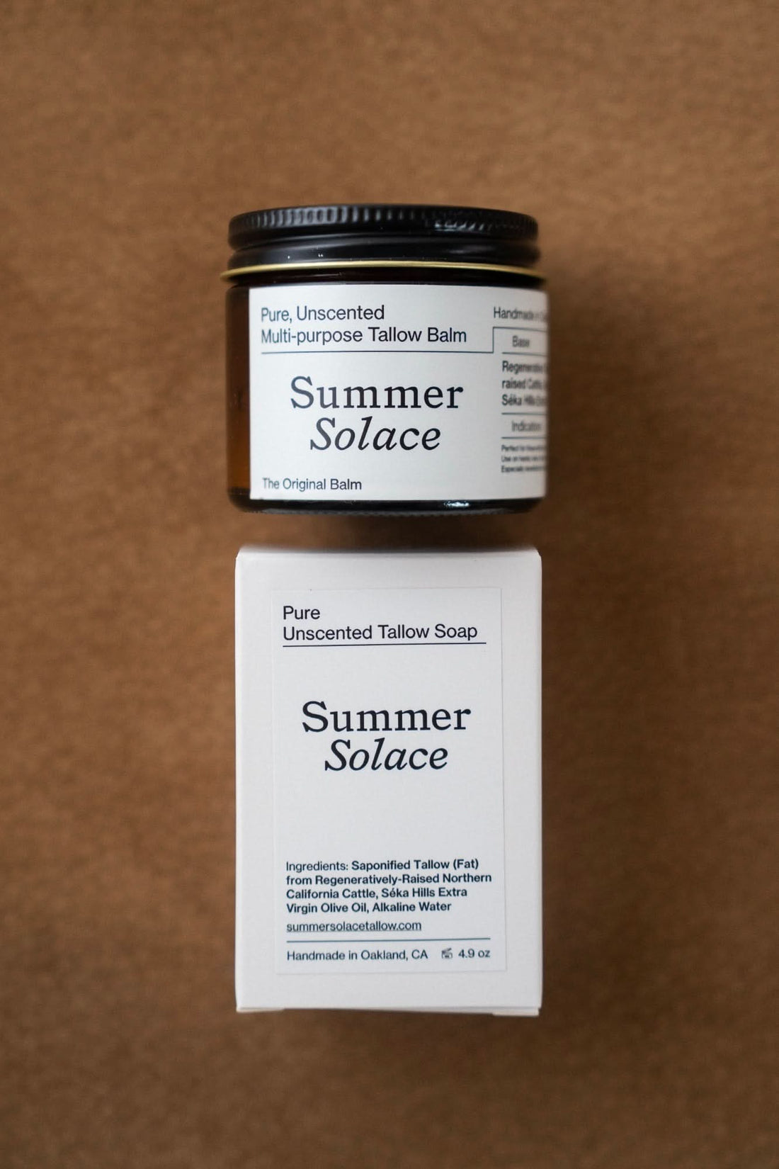 Pure Unscented – Slow Body Care® Set with Regenerative Tallow® Bundle - My American Goods