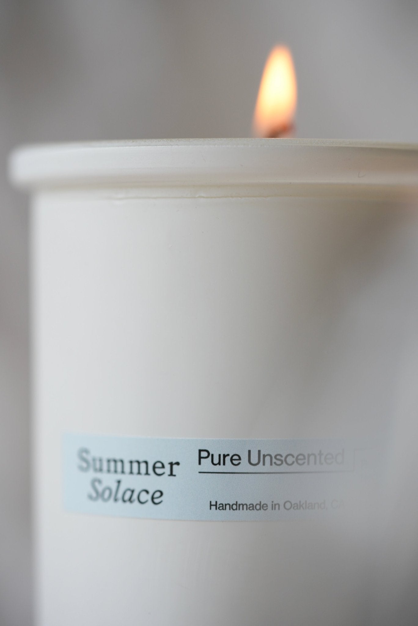 Pure Unscented Tallow Candle – Regenerative Suet & Beeswax | 6 oz - My American Goods