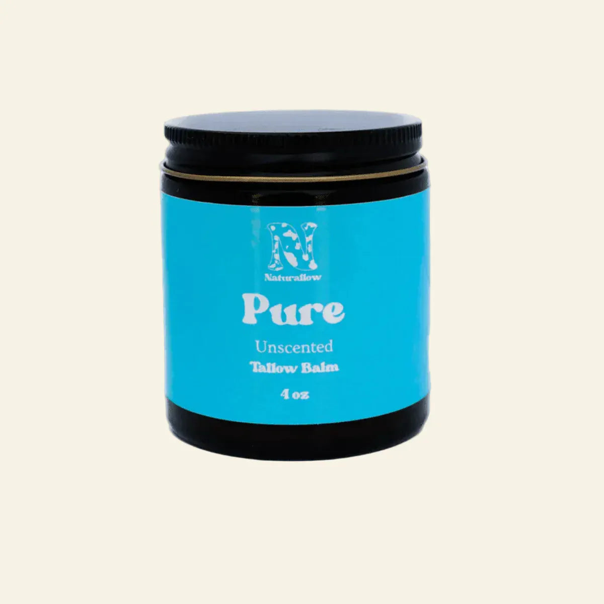Naturallow Pure/Unscented Tallow Balm Tallow Body Balm | 3 oz