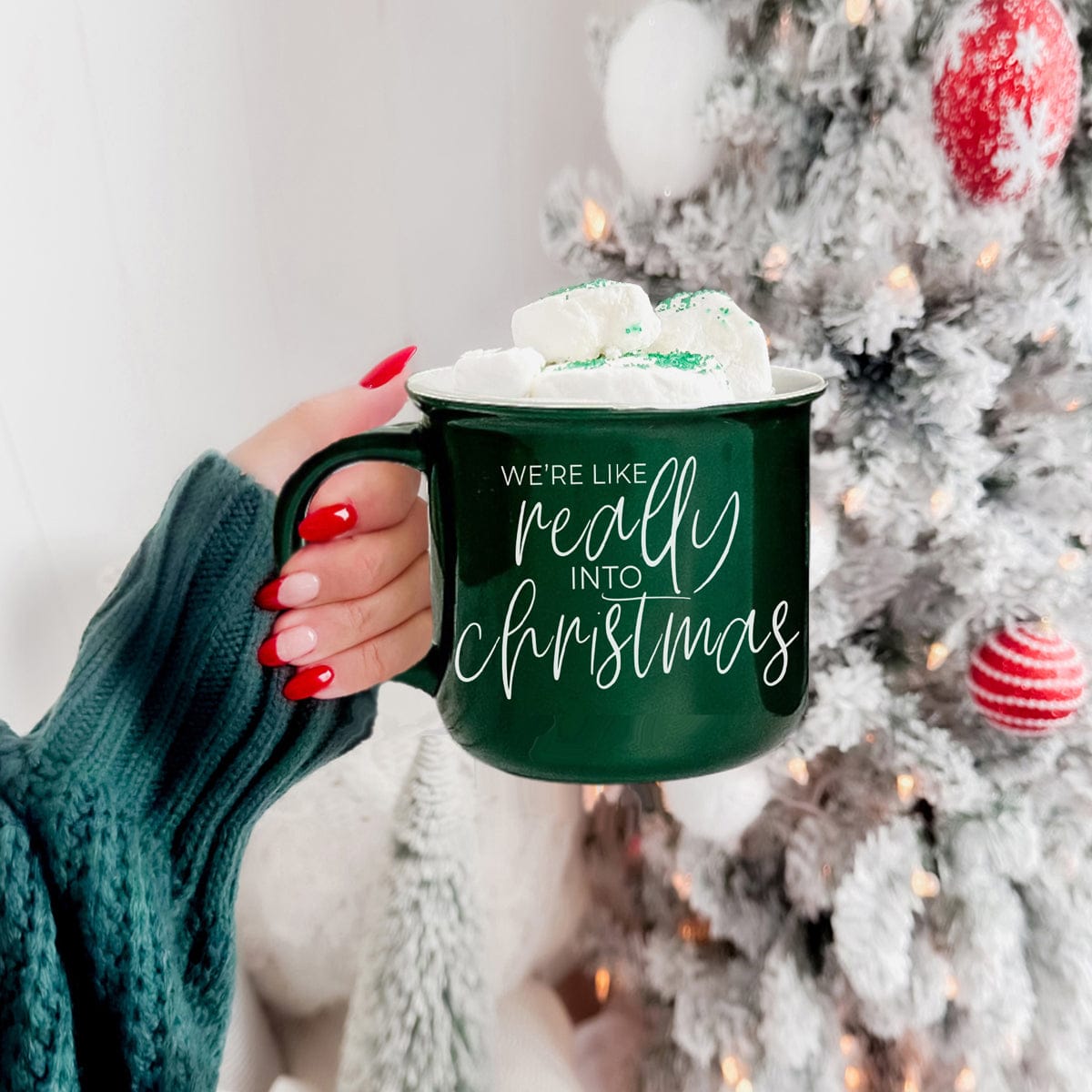 Gia Roma Coffee Mug Really into Christmas Mug