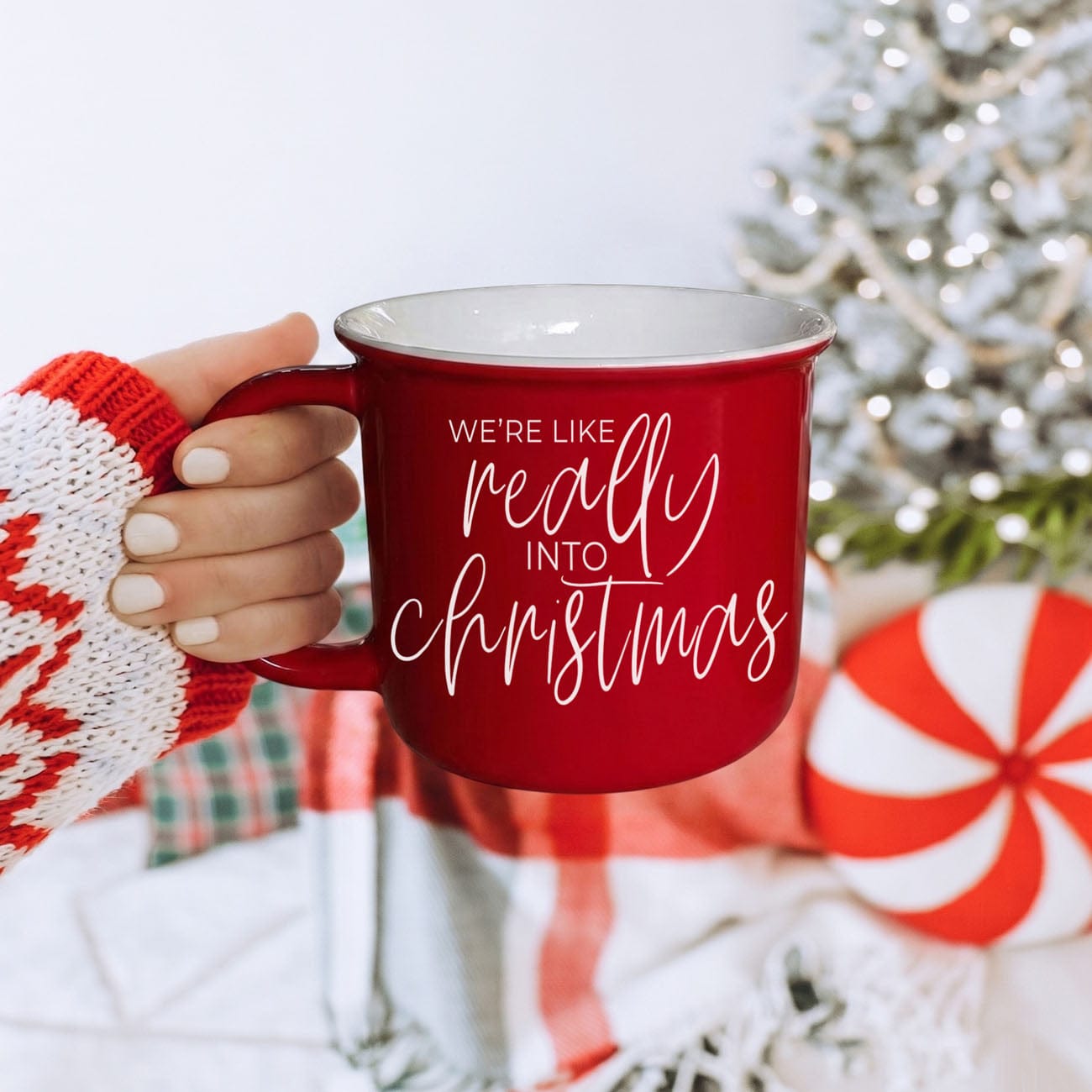 Gia Roma Coffee Mug Really into Christmas Mug