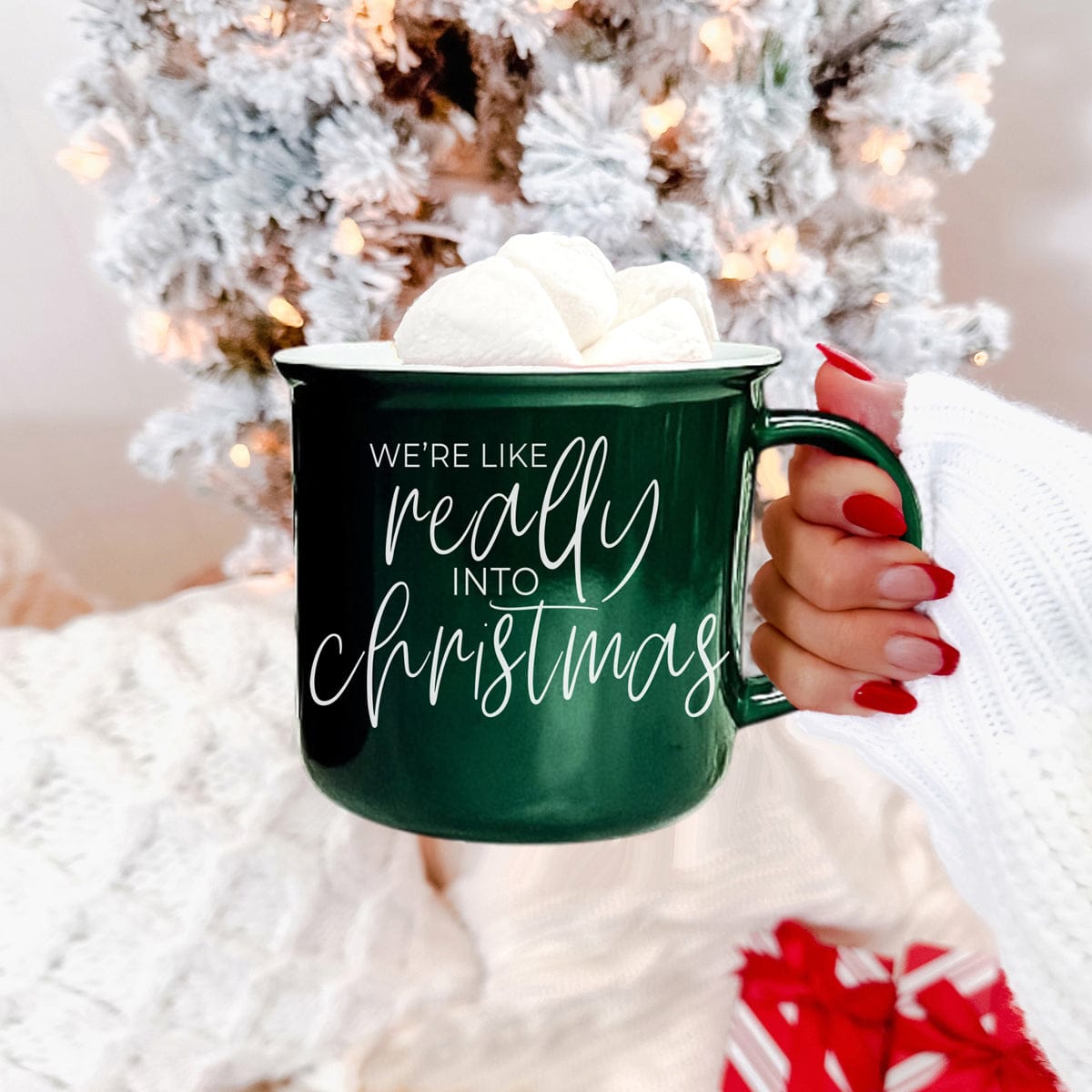 Gia Roma Coffee Mug Really into Christmas Mug