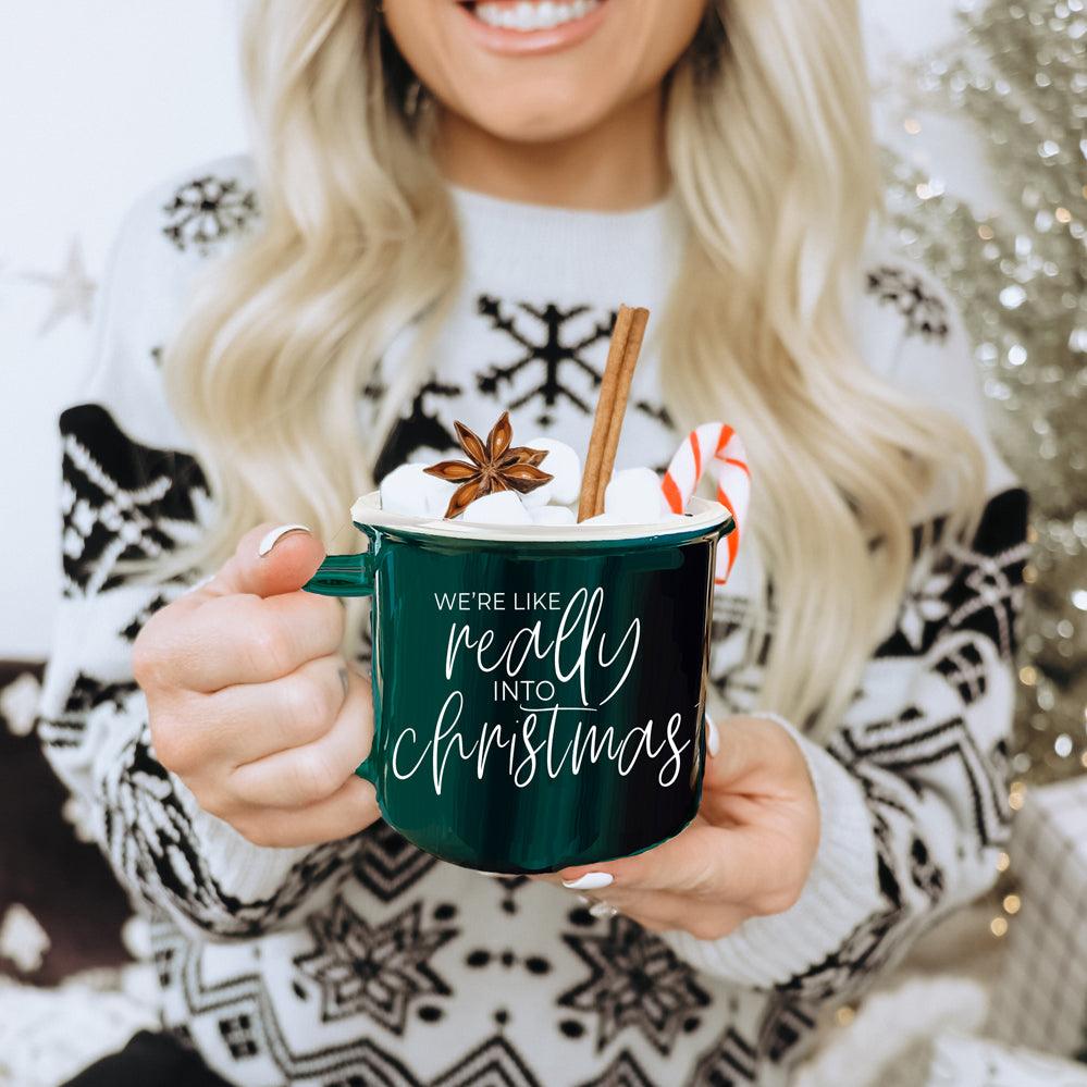 Gia Roma Coffee Mug Really into Christmas Mug
