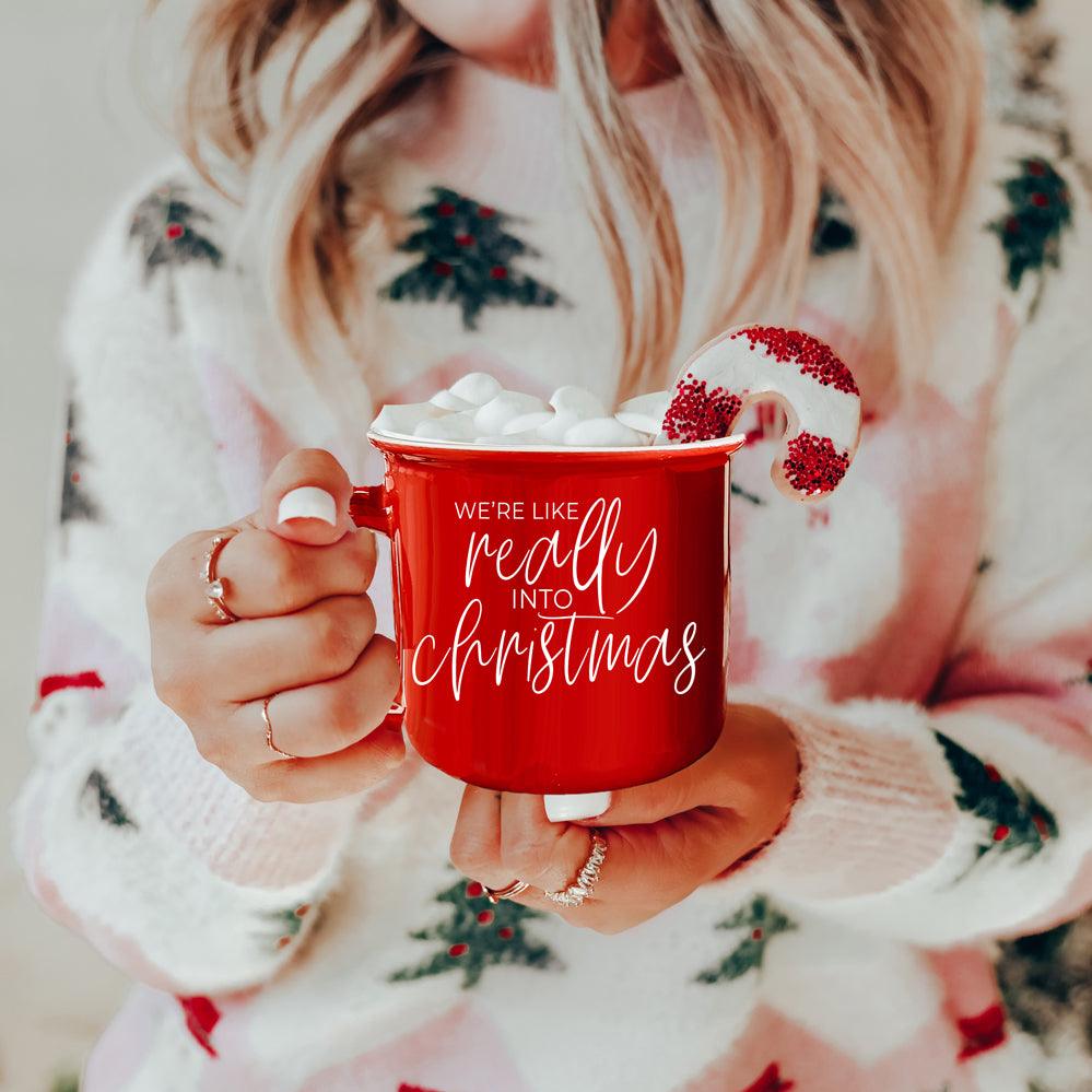 Gia Roma Coffee Mug Really into Christmas Mug