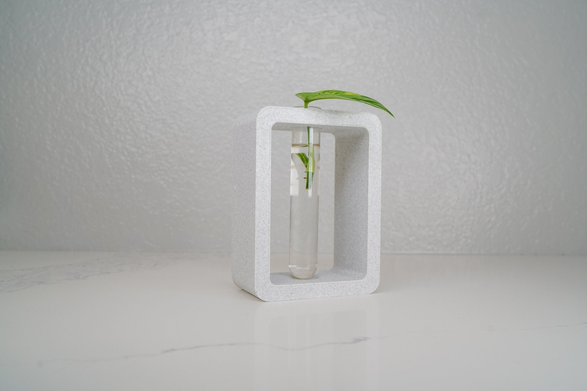 Rectangle Propagation Station - Rosebud HomeGoods Green Stand & Tube MODERN HOME GOOD