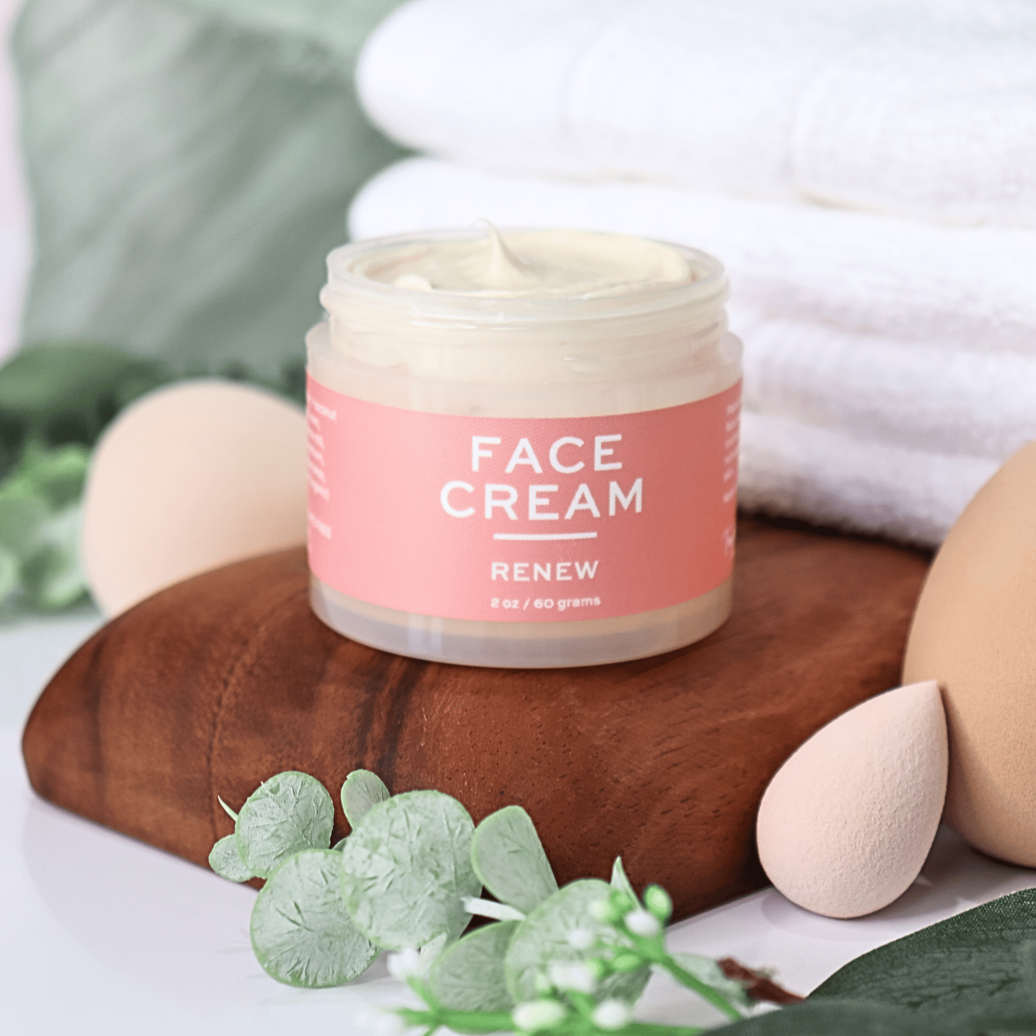 Renew face cream + collagen - My American Goods