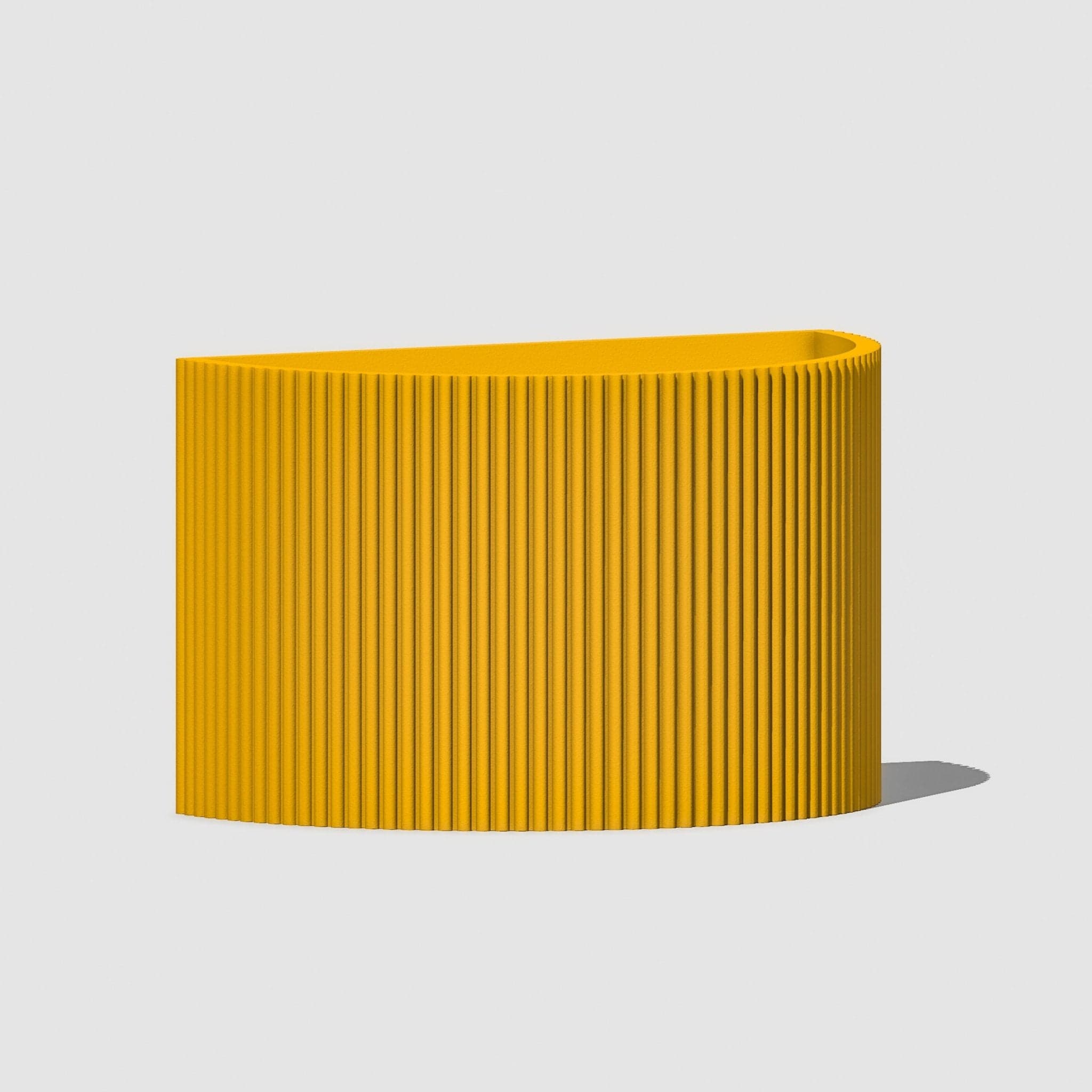 Rosebud HomeGoods Wall Planter Ribbed Wall Planter
