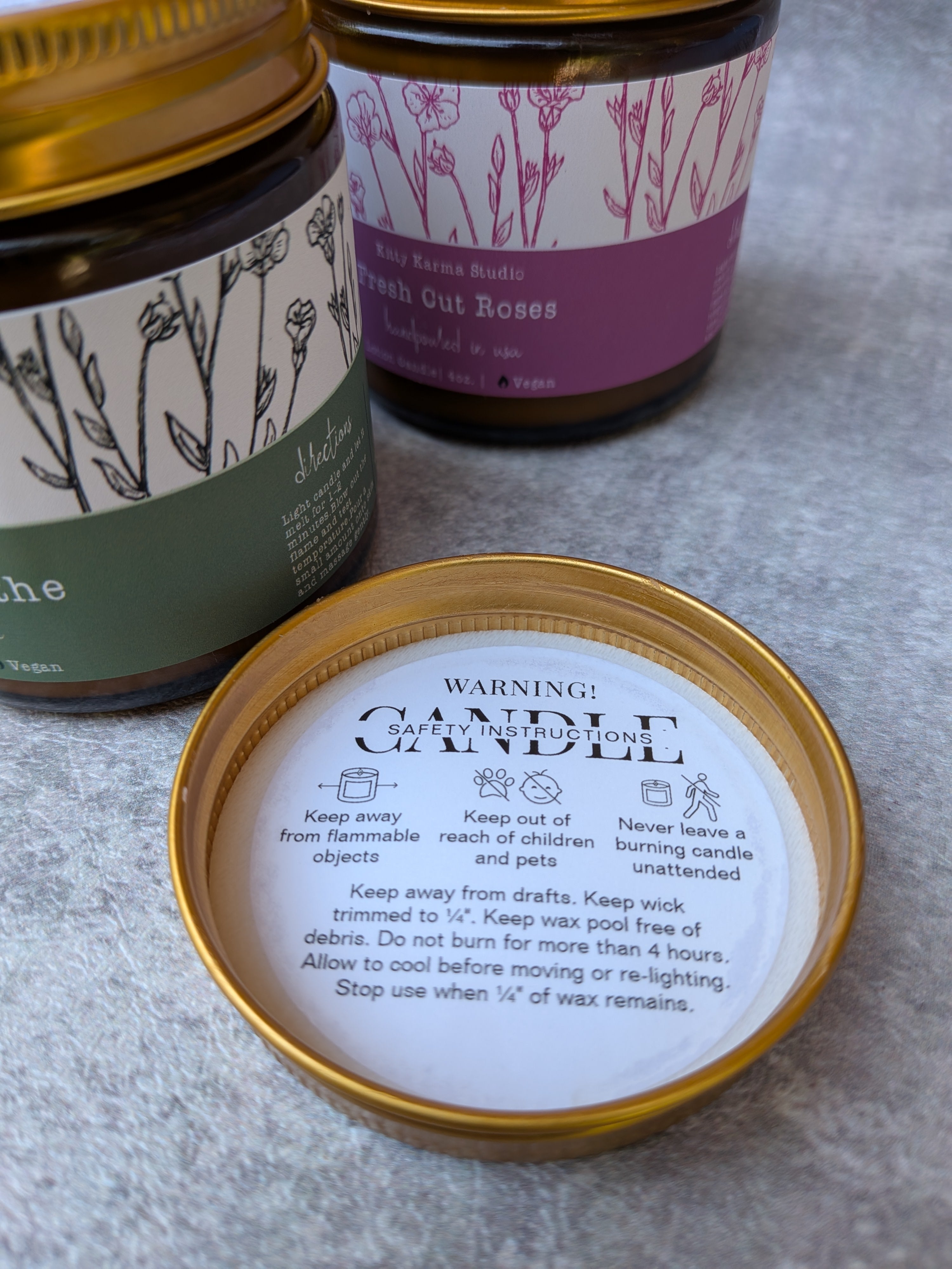 Star Dust Massage Lotion Candles for Anxiety | Sleep