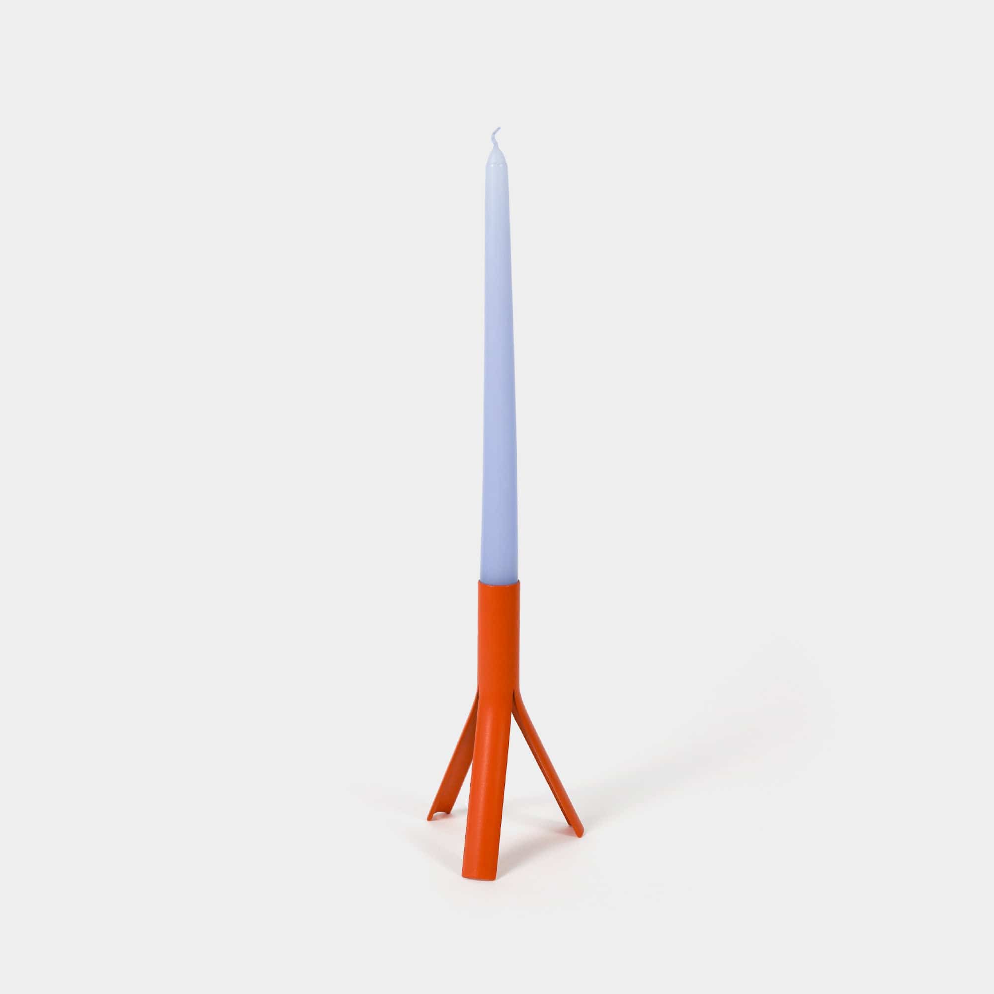 54Celsius Candle Holders Rocket Candle Holder - Orange